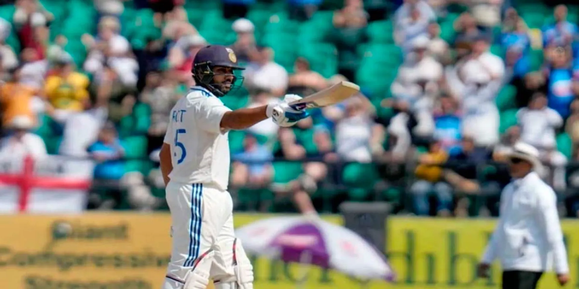 Rohit's uncanny century-scoring partnership; The Indian team is swinging in action!