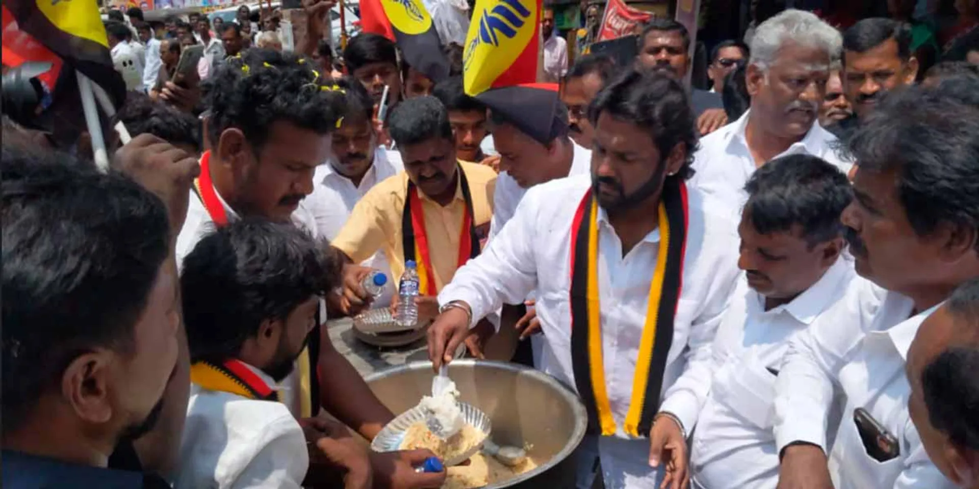 Women who consoled Vijaya Prabhakaran