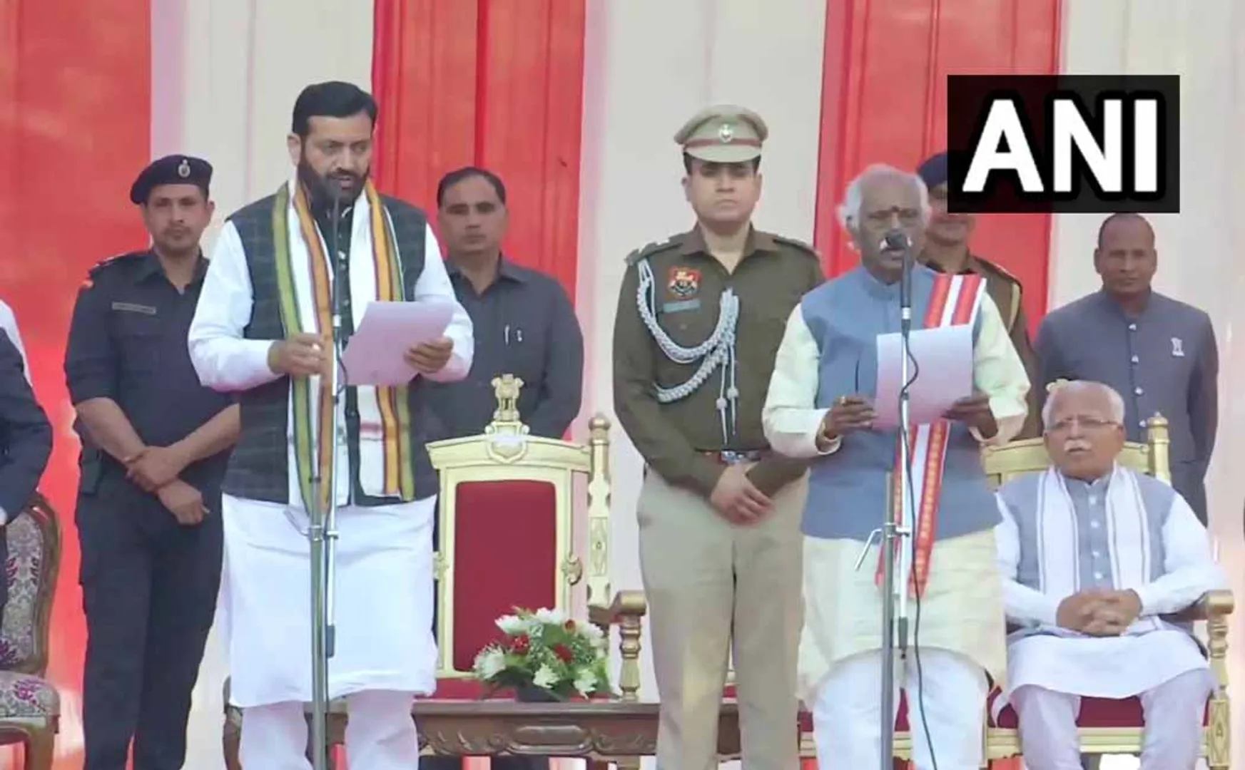 A turbulent political environment; New Chief Minister sworn in in Haryana!