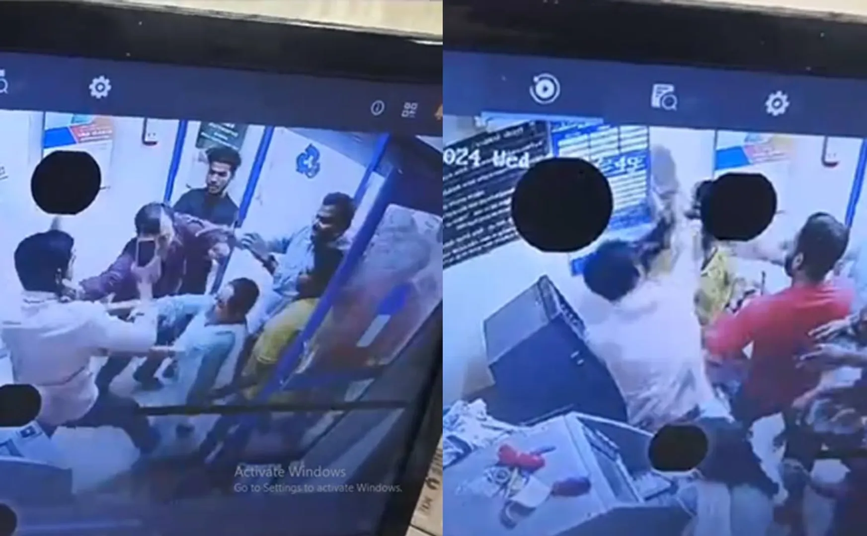 BJP worker hits bank manager with sandal in thiruvallur