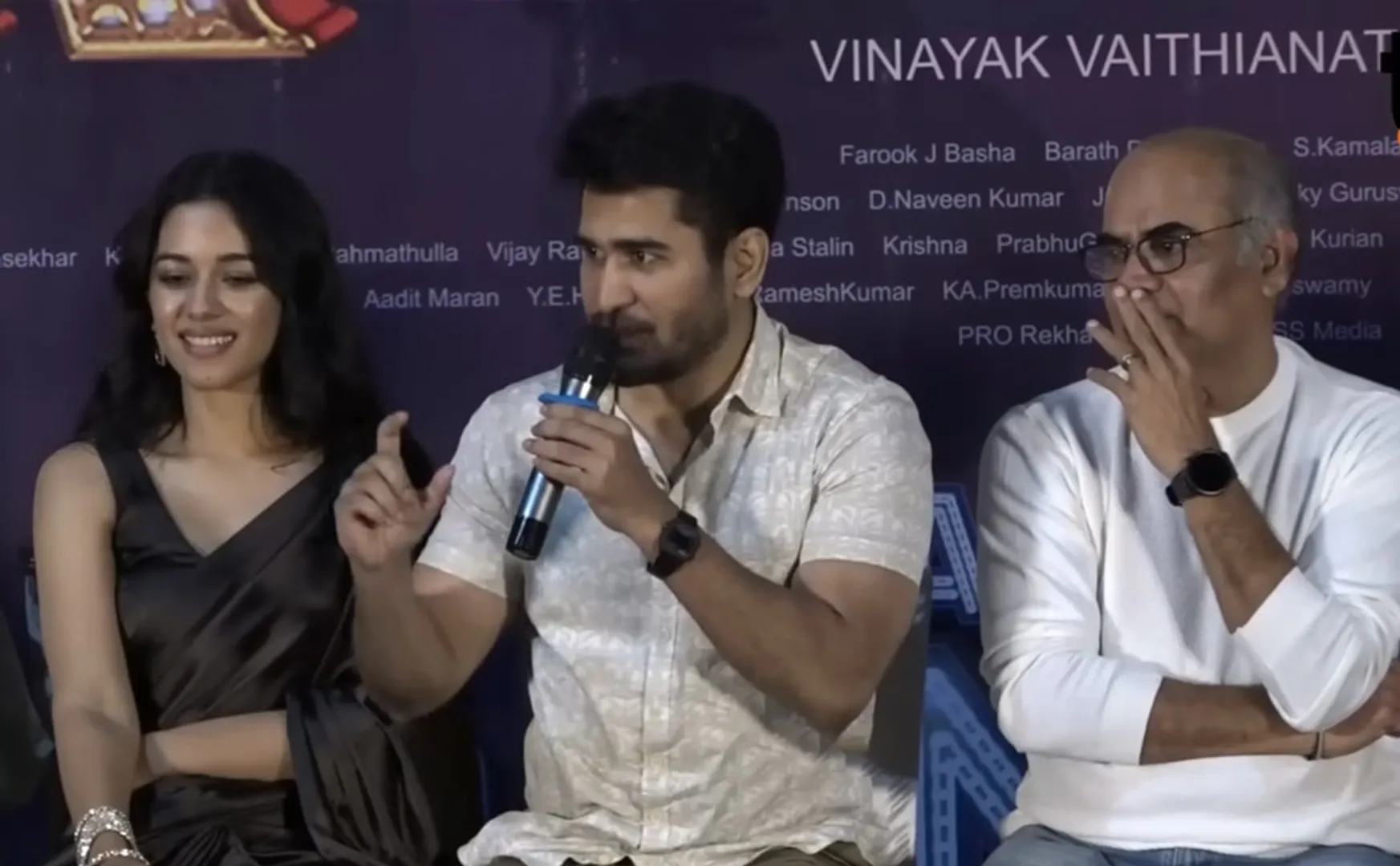 vijay antony said jesus also drank in romeo press meet  