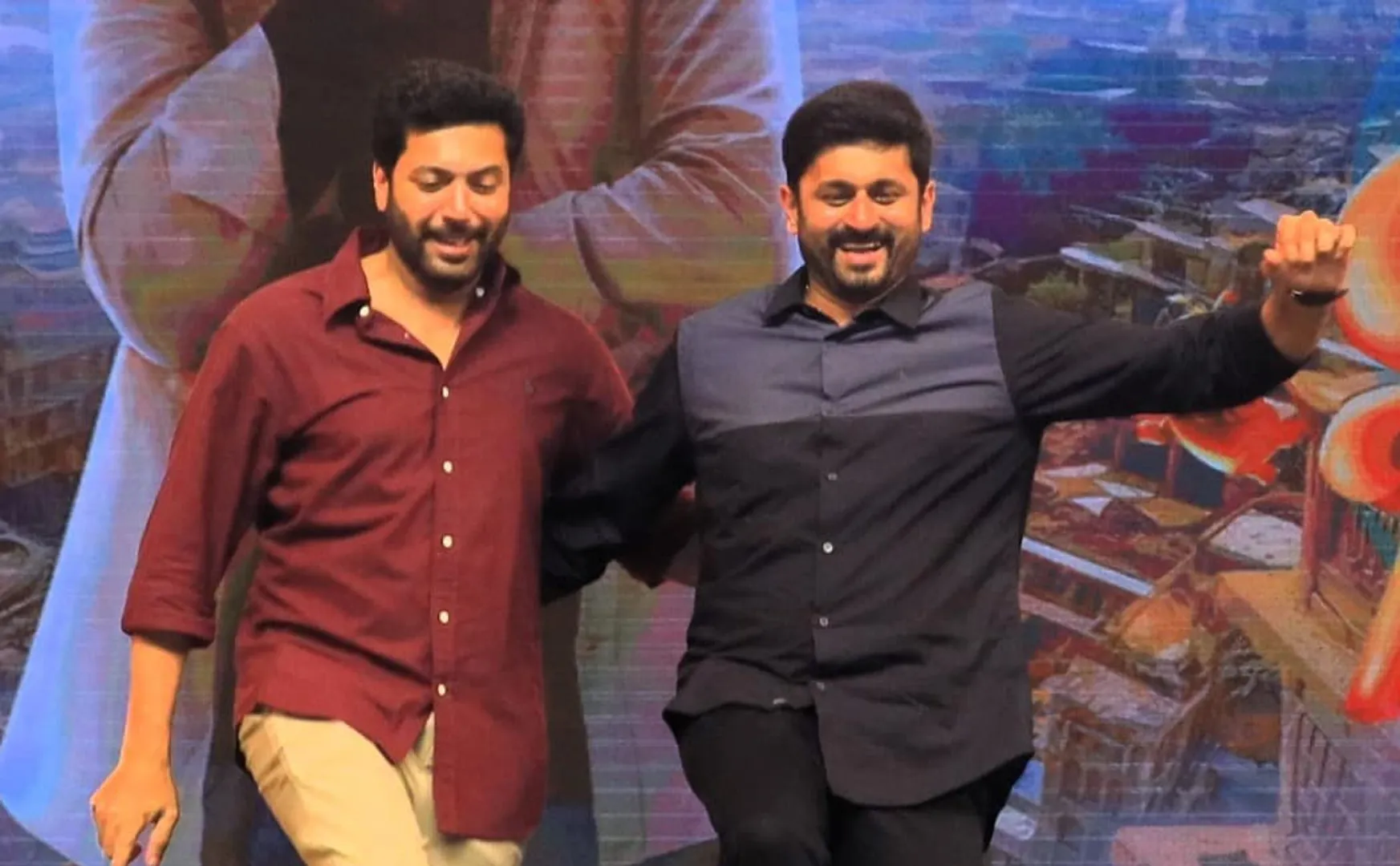jeyam ravi speech at double tuckkerr audio launch
