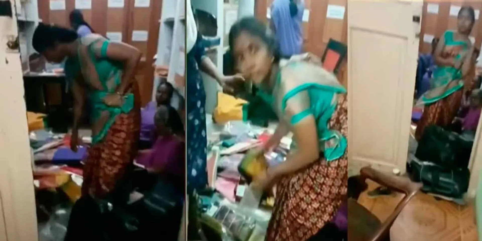 Selection of saree during service; Negligence at primary health facility