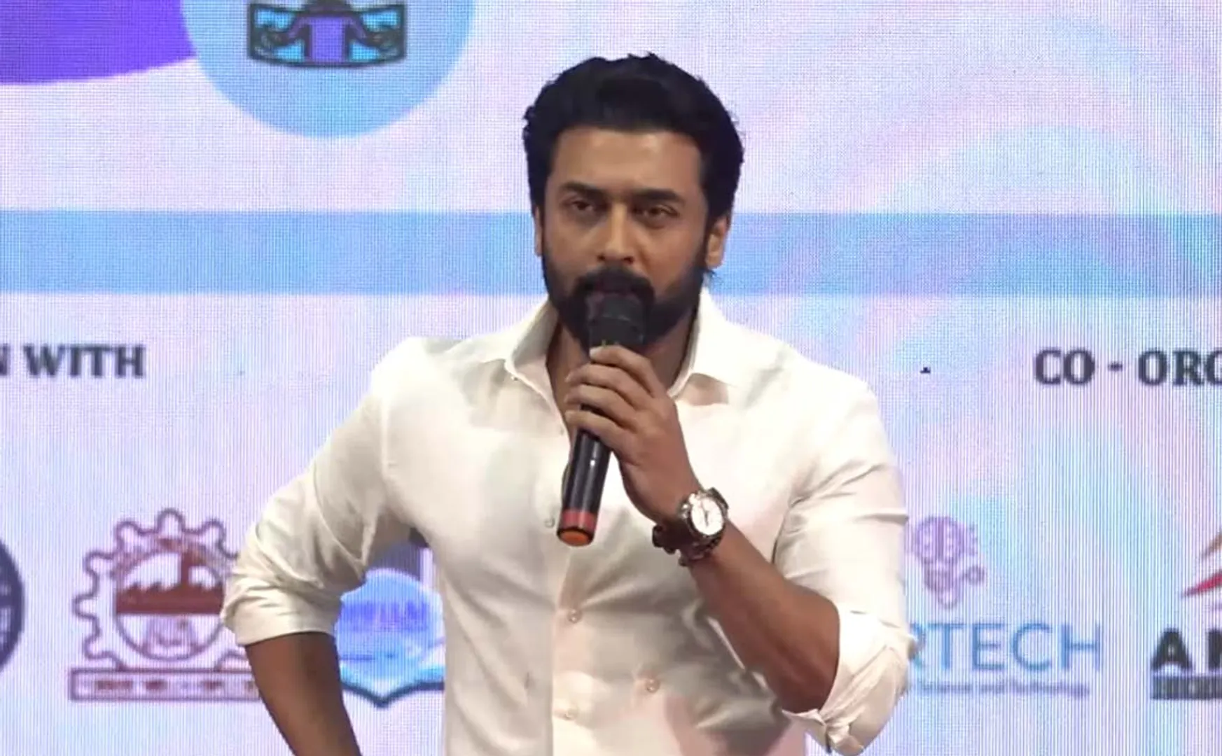suriya speech in stem 2024 in anna university 