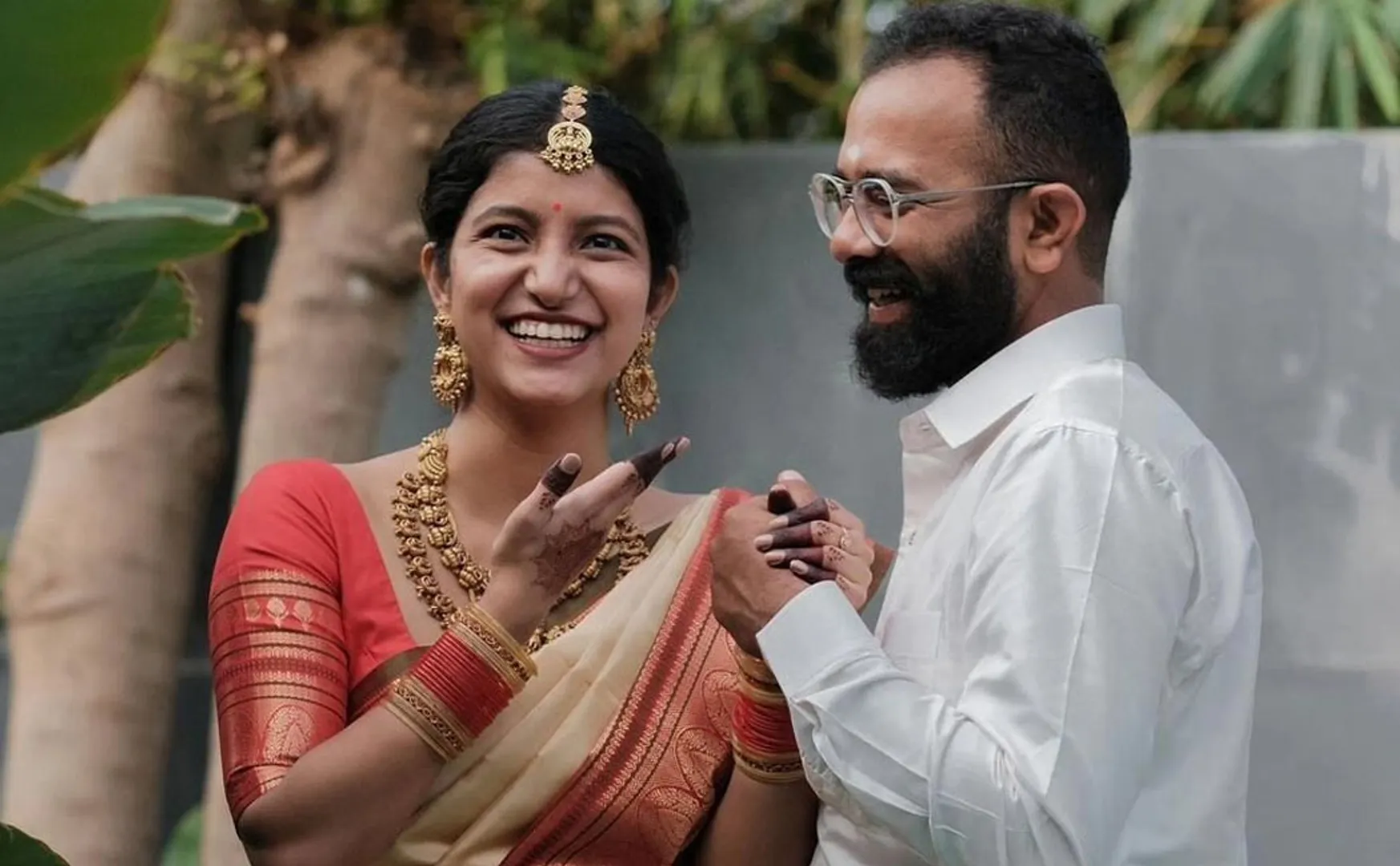 good night actress meera ragunath marriage photos