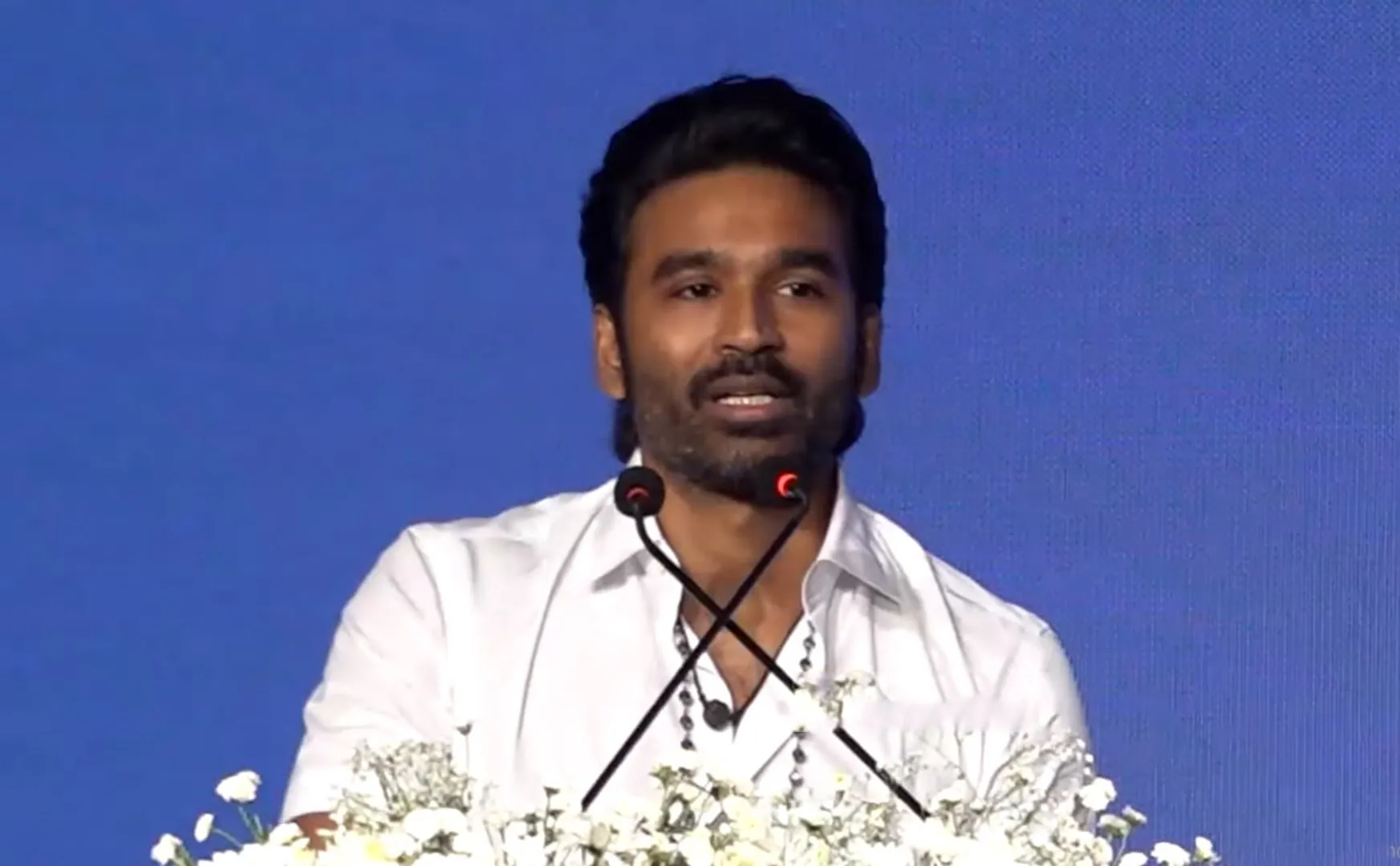 ilaiayaraaja biopic event dhanush speech