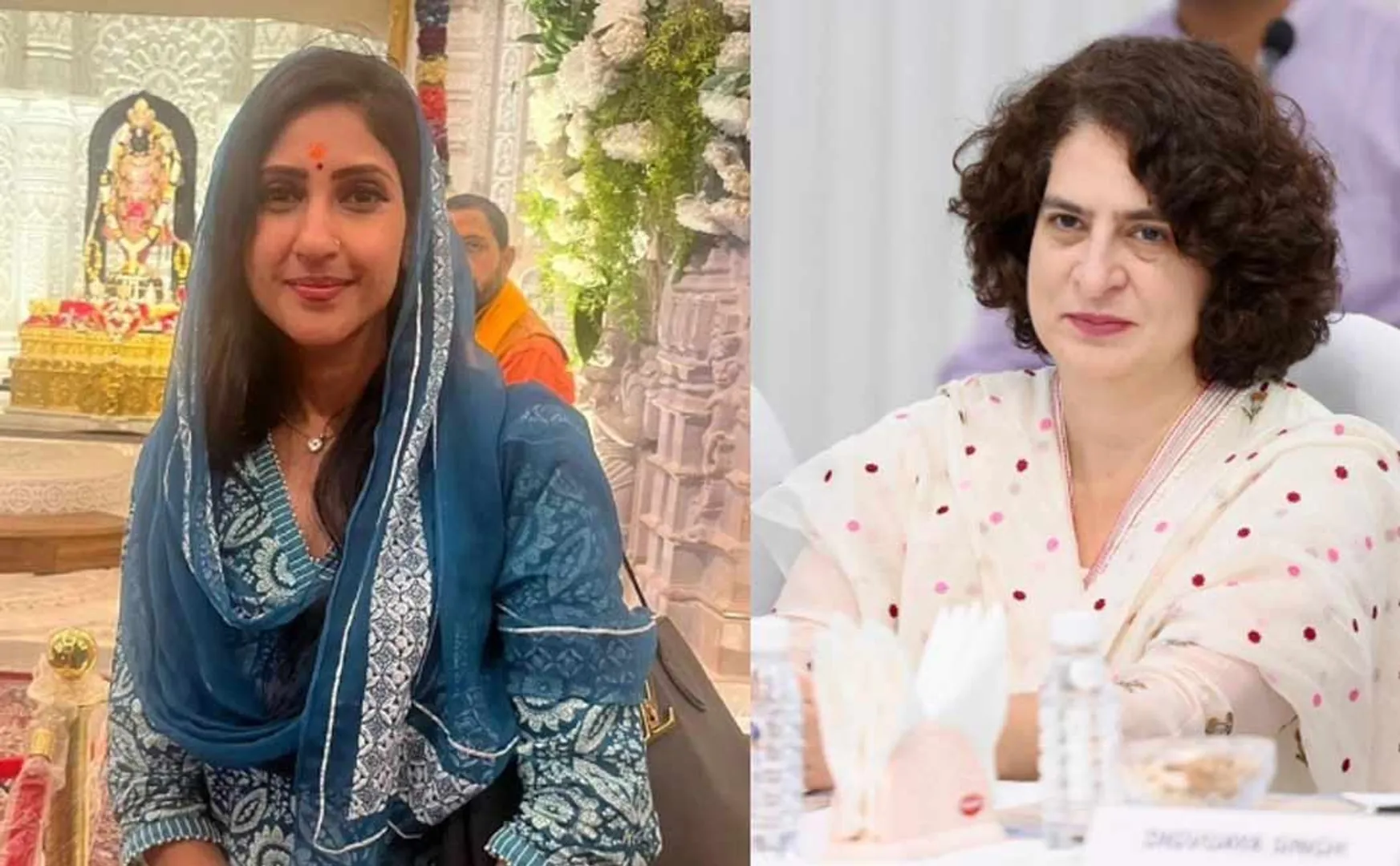 BJP MLA sensational allegation on Priyanka Gandhi