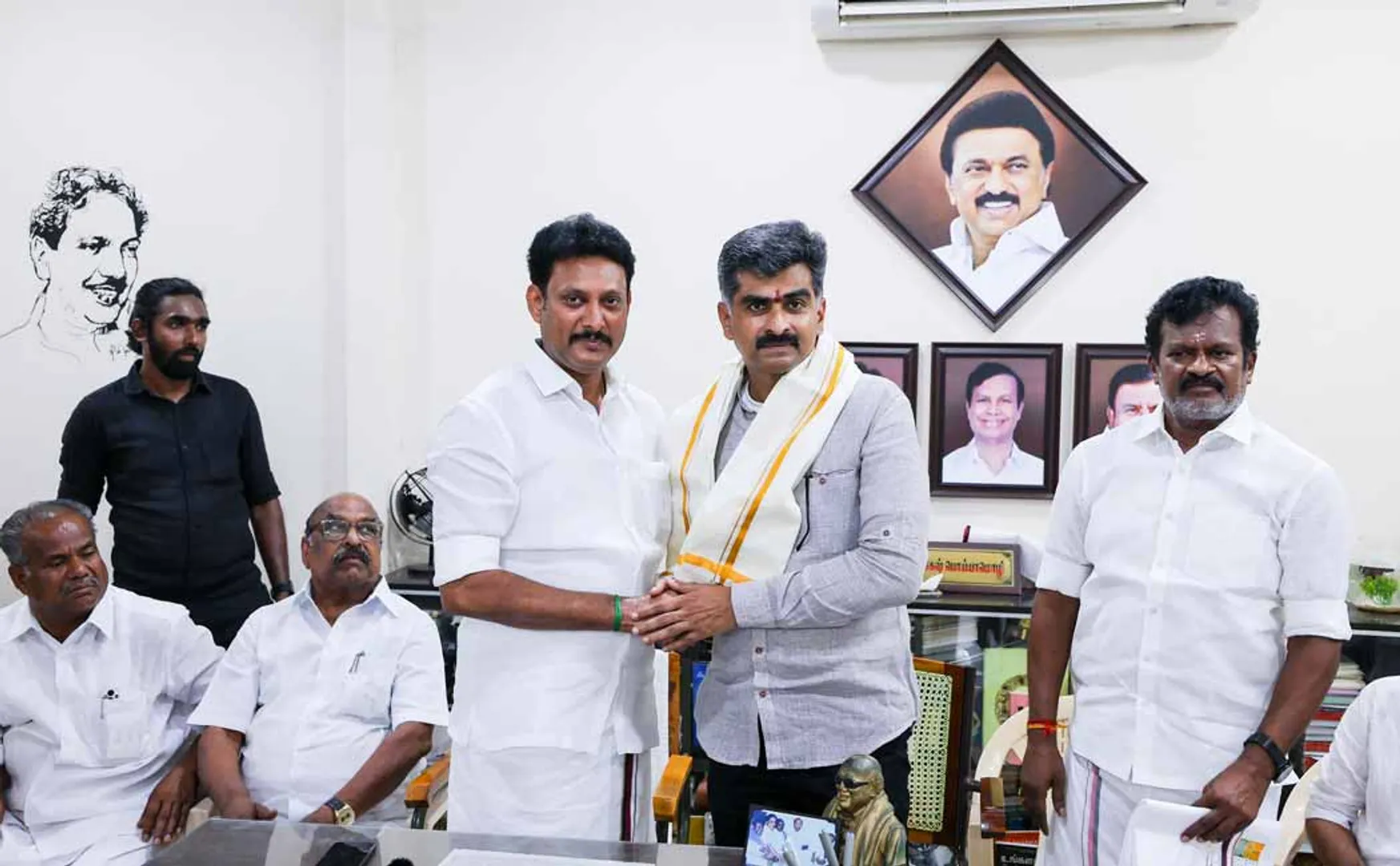 MDMK candidate Durai Vaiko's introductory meeting