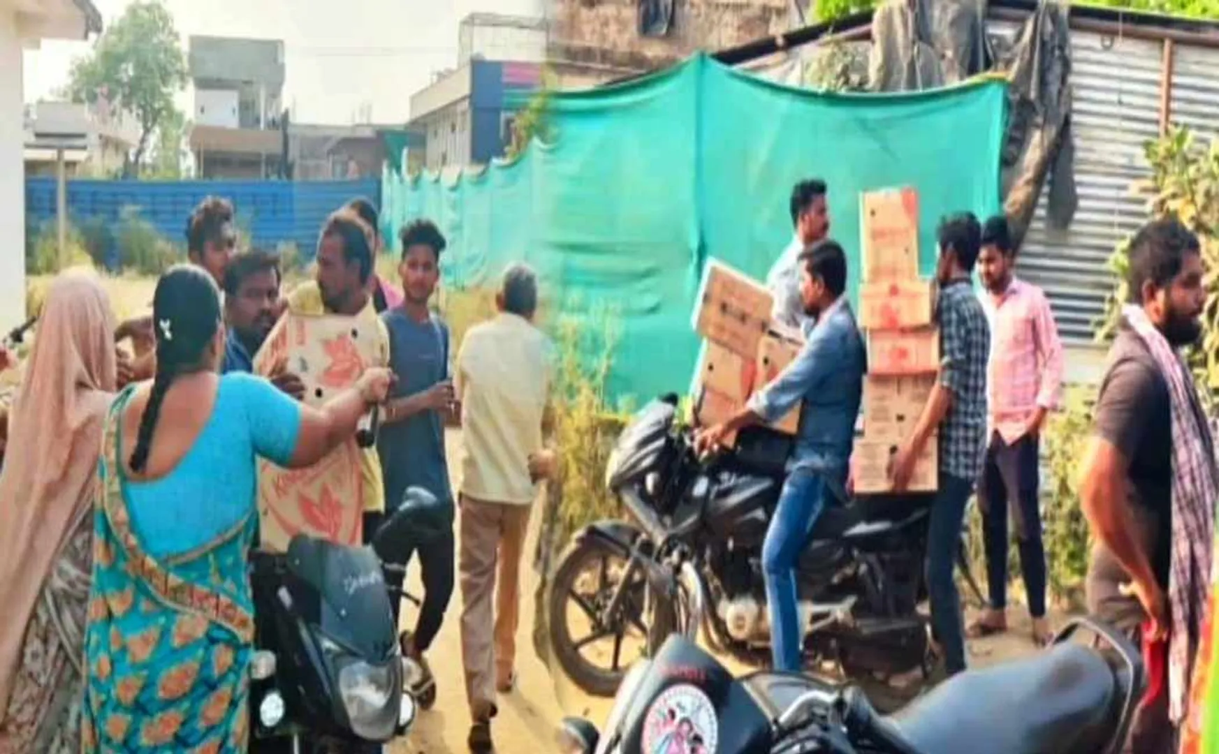 liquor shops are selling liquor bottles at high prices, causing public dissatisfaction in Telangana 