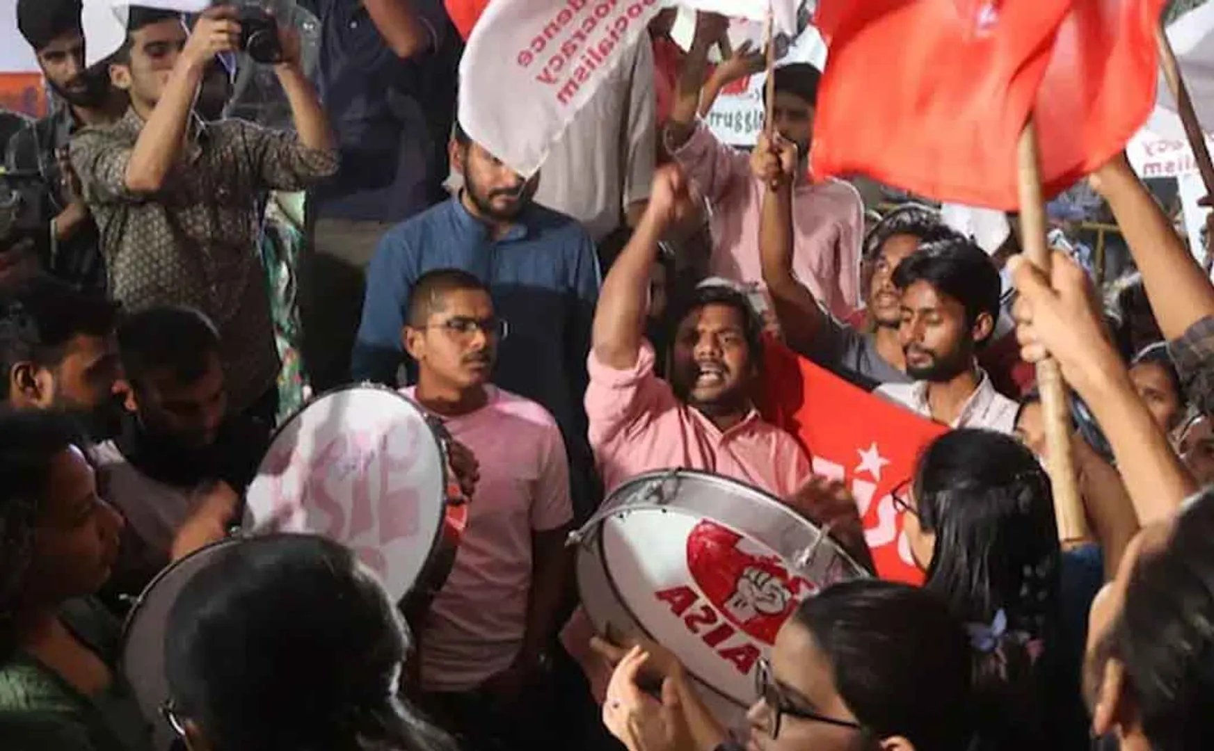 Left-wing alliance wins in JNU student union elections