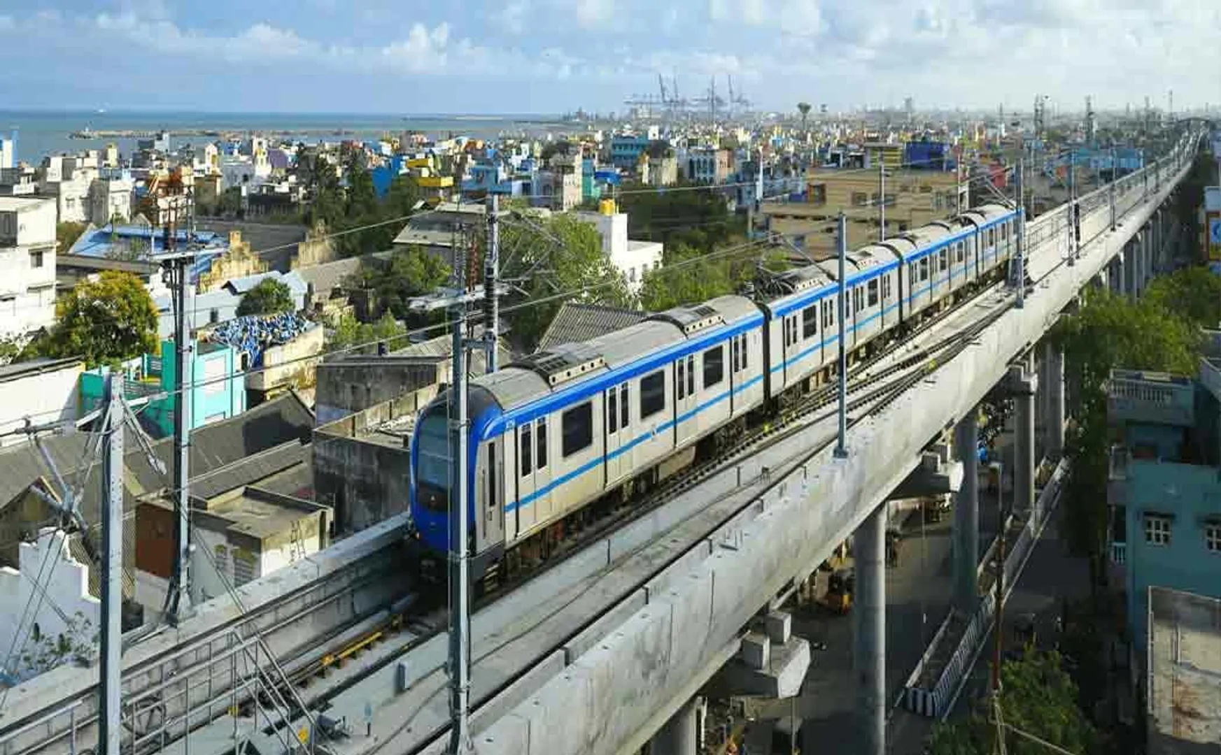 Metro train service extension