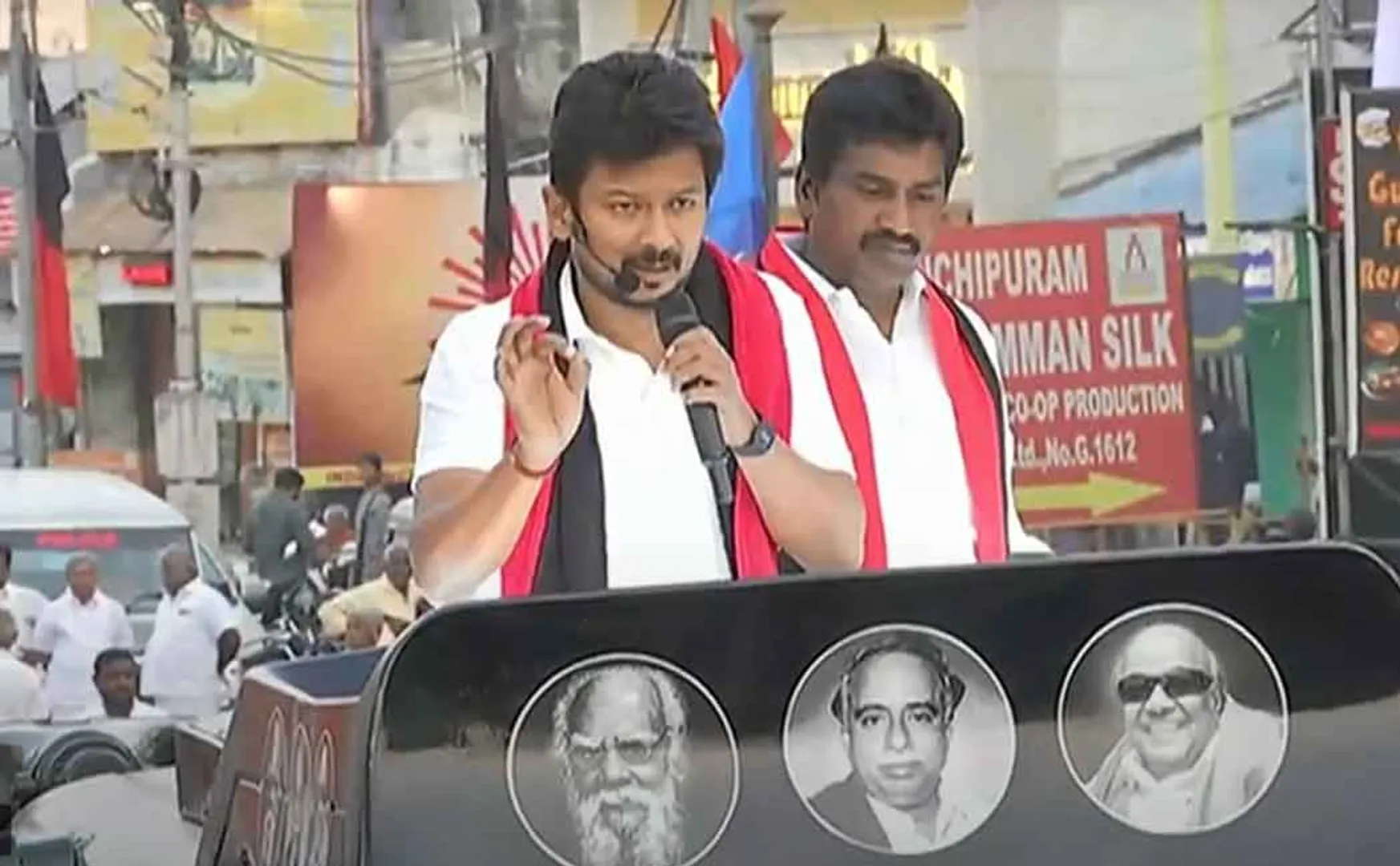 Let's vow to defeat the fascists  Minister Udayanidhi Stalin's 