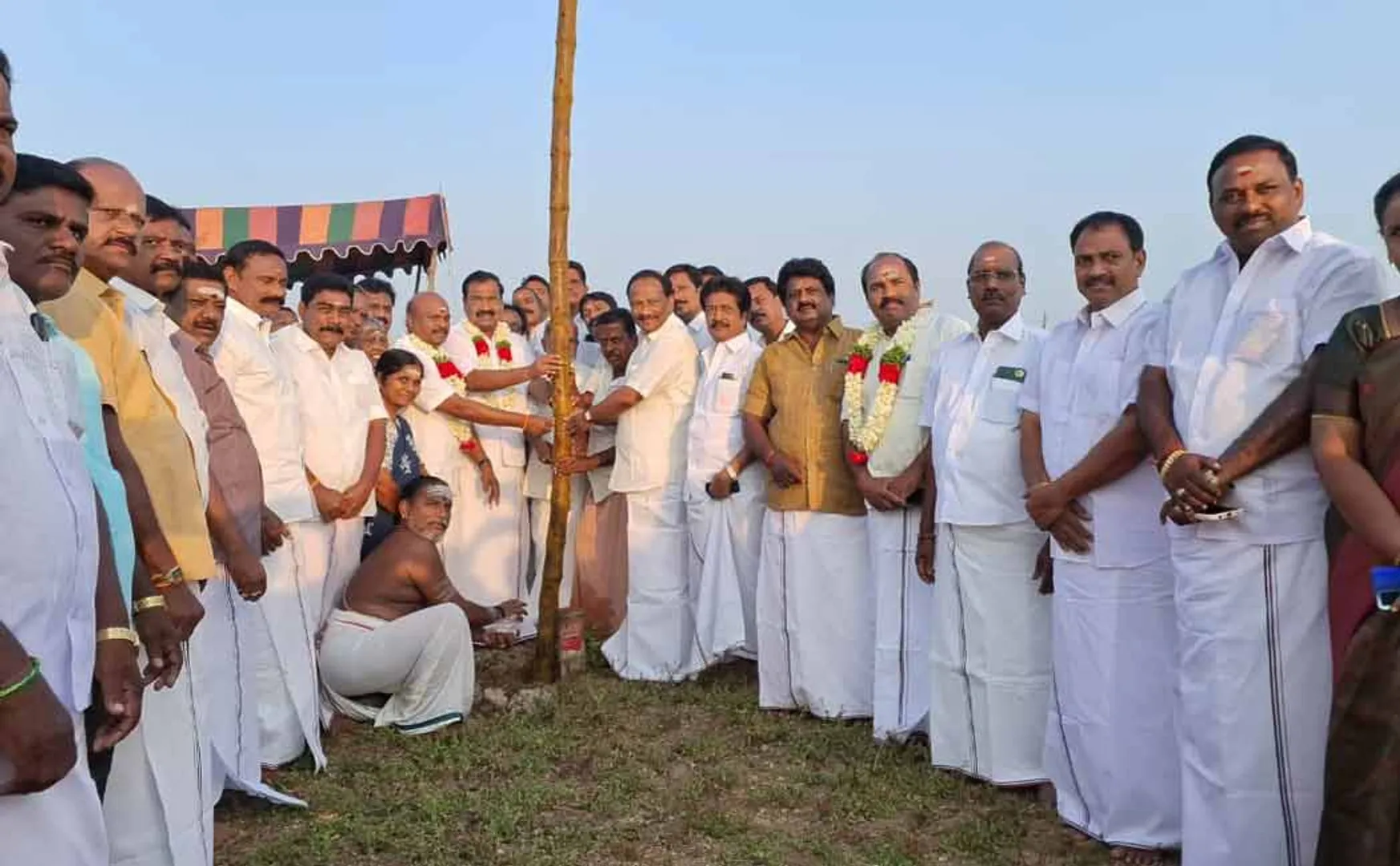 Edappadi Palaniswami is campaigning in Chidambaram on 31st