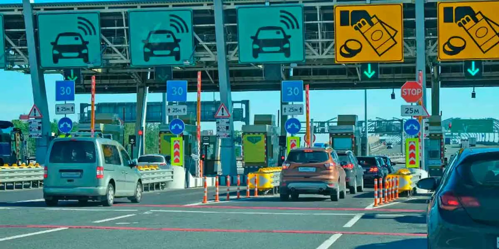 2 more toll booths added to the queue; Effective April 1