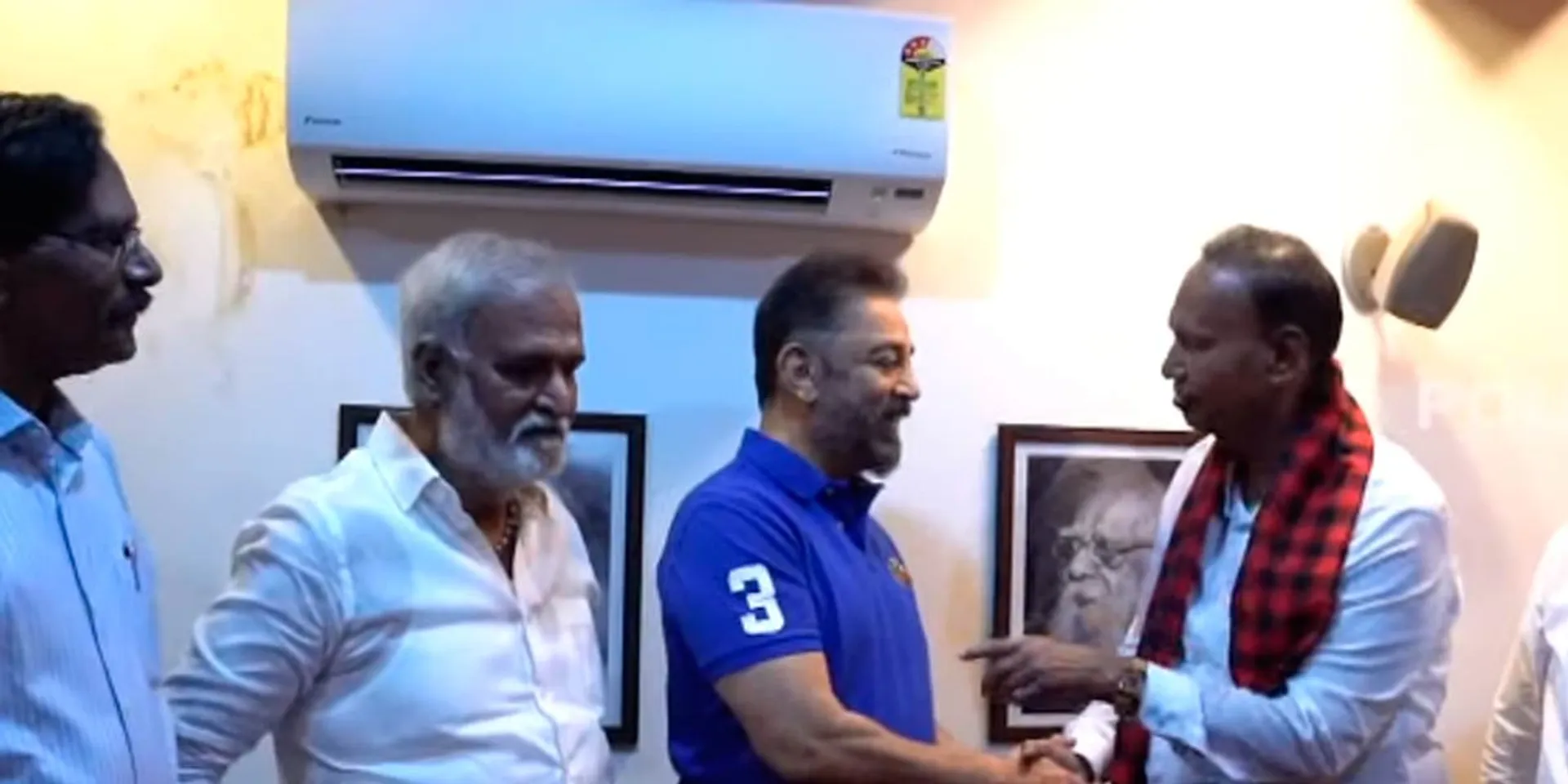 TR Balu met Kamal Haasan