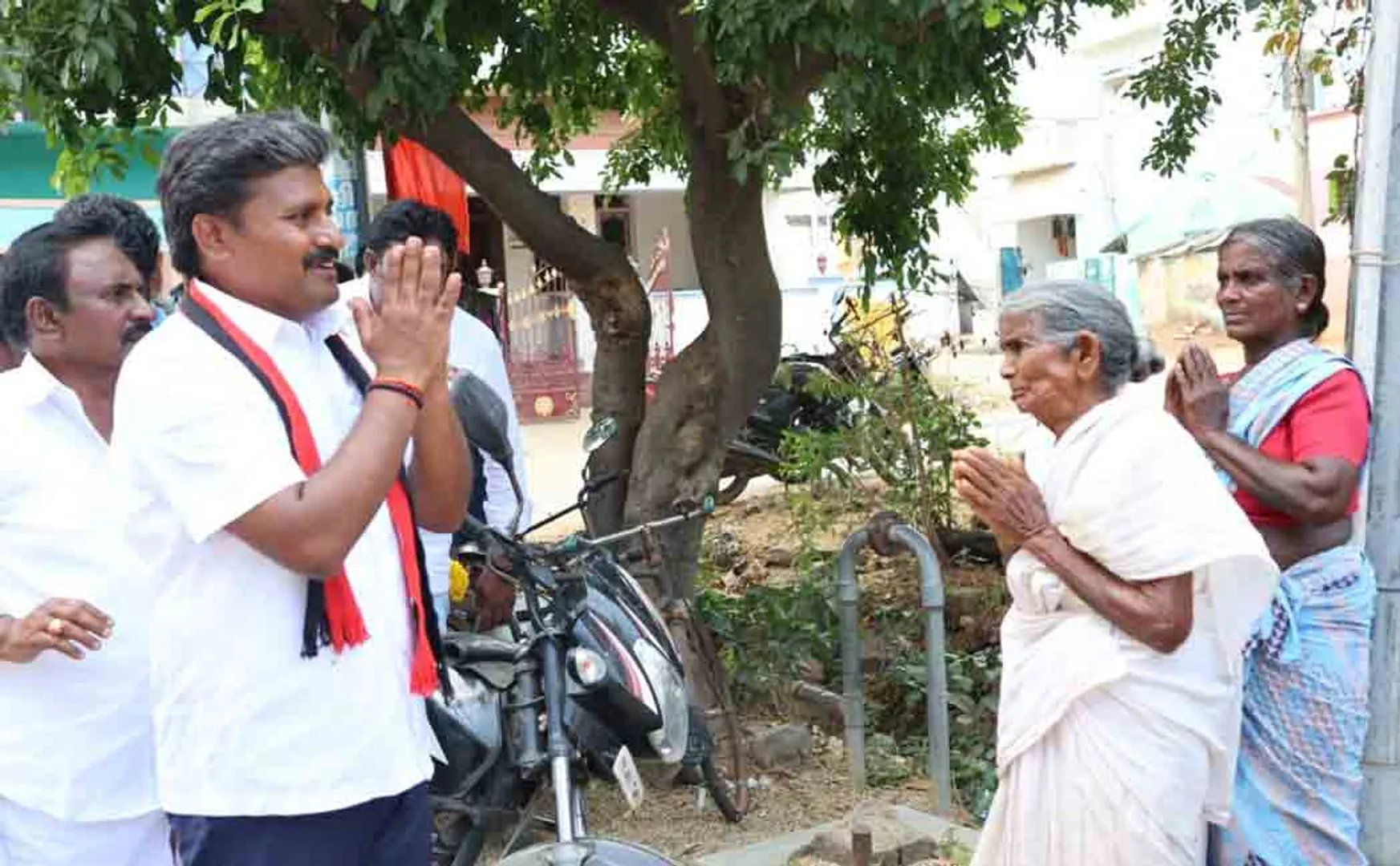 DMK candidate Arun Nehru promised to speak on behalf of the people
