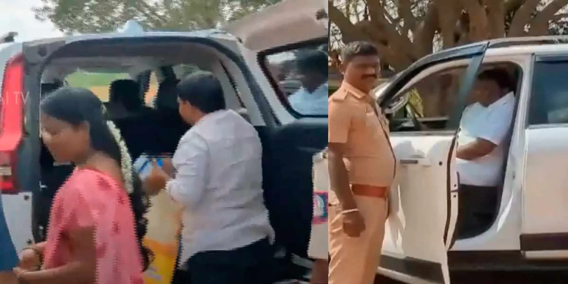 Election Air Force Test in Ministerial Car