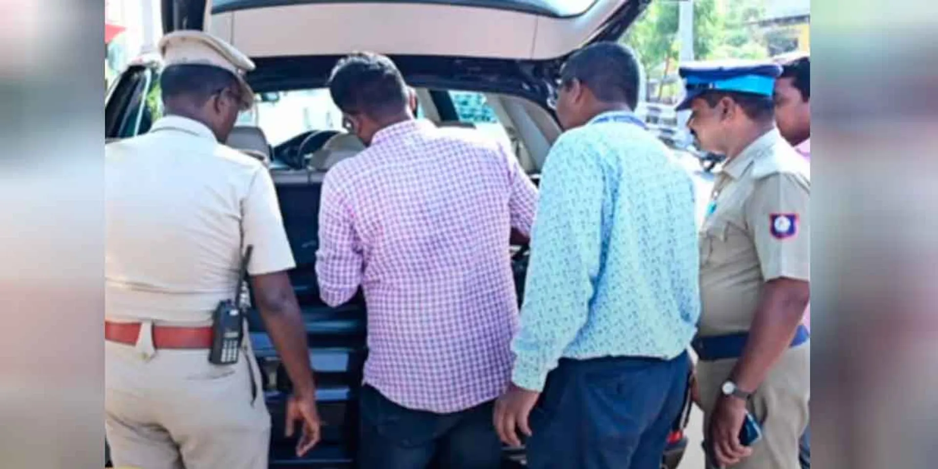 Election flying squad test in Kanimozhi car