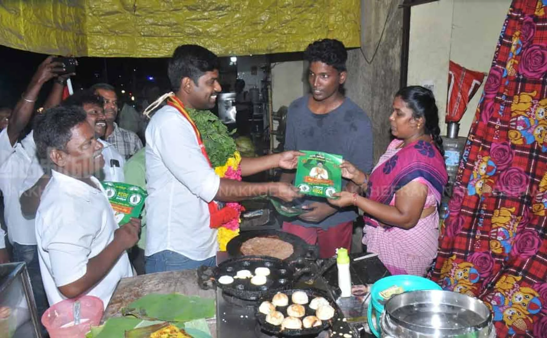 Naam Tamilar Party candidate is actively campaigning in South Chennai