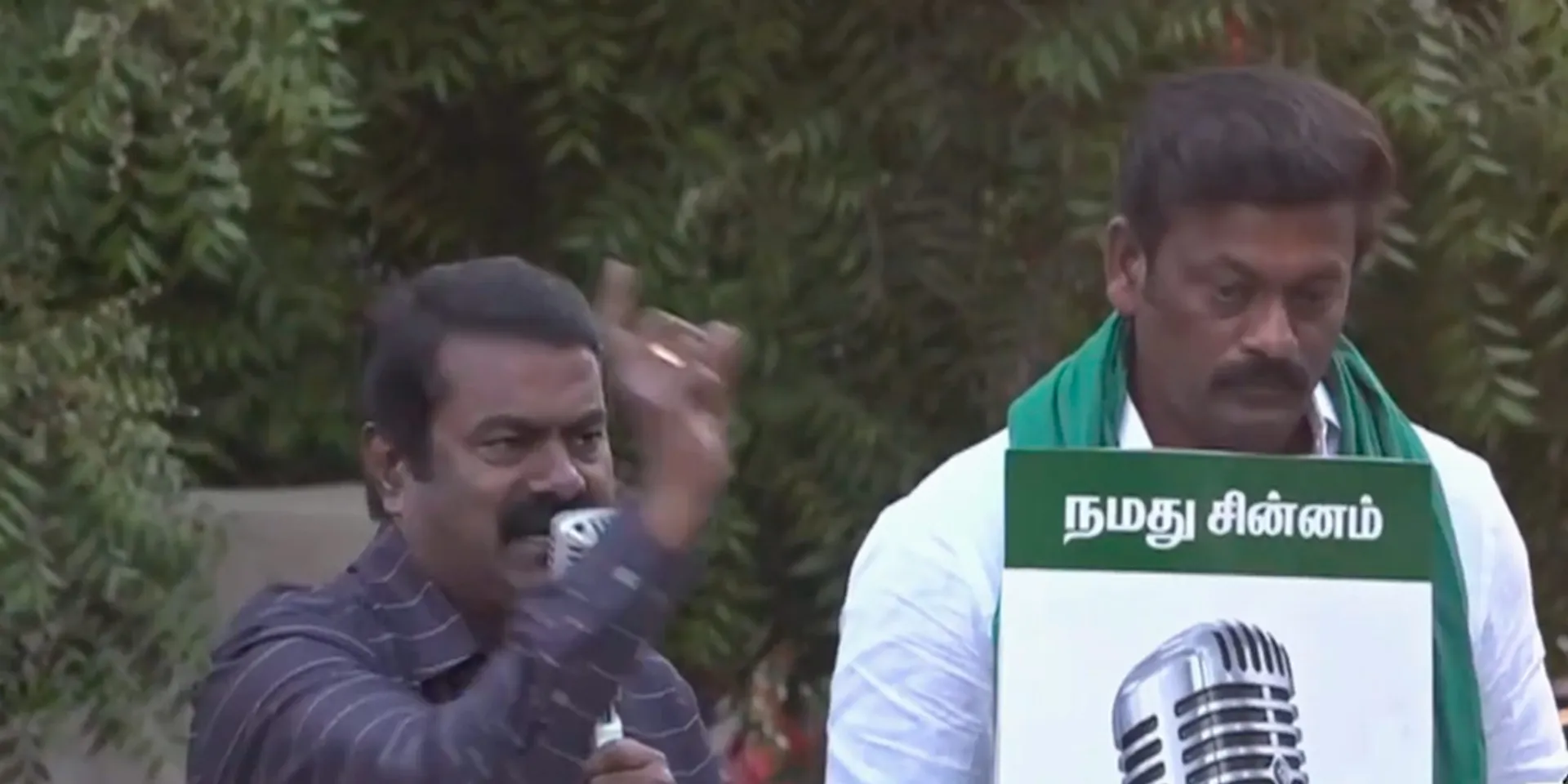 'BJP and Congress are poisonous plants' - Seaman campaign