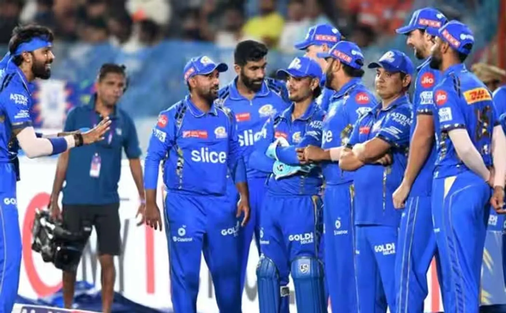5-time champions Mumbai Indians team's pathetic condition for hatrick loss
