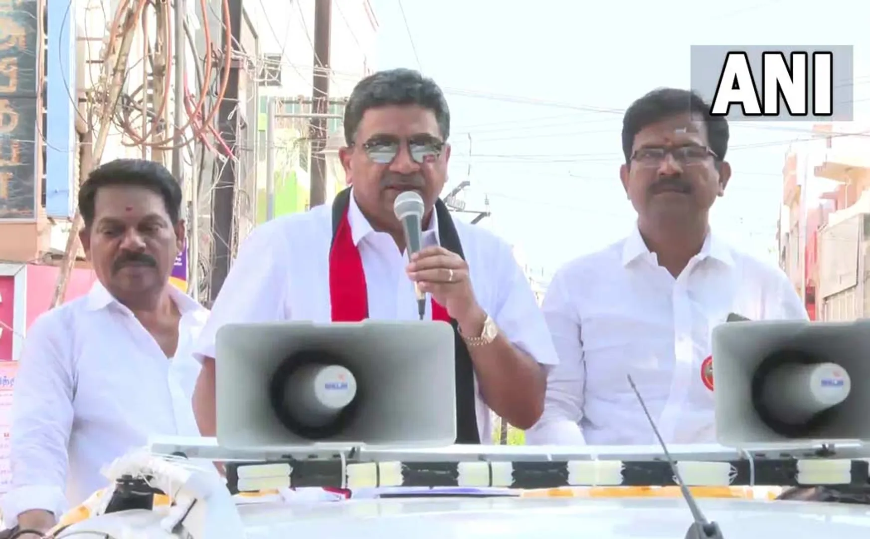 BJp Works like a washing machine  Minister Palanivel Thiagarajan