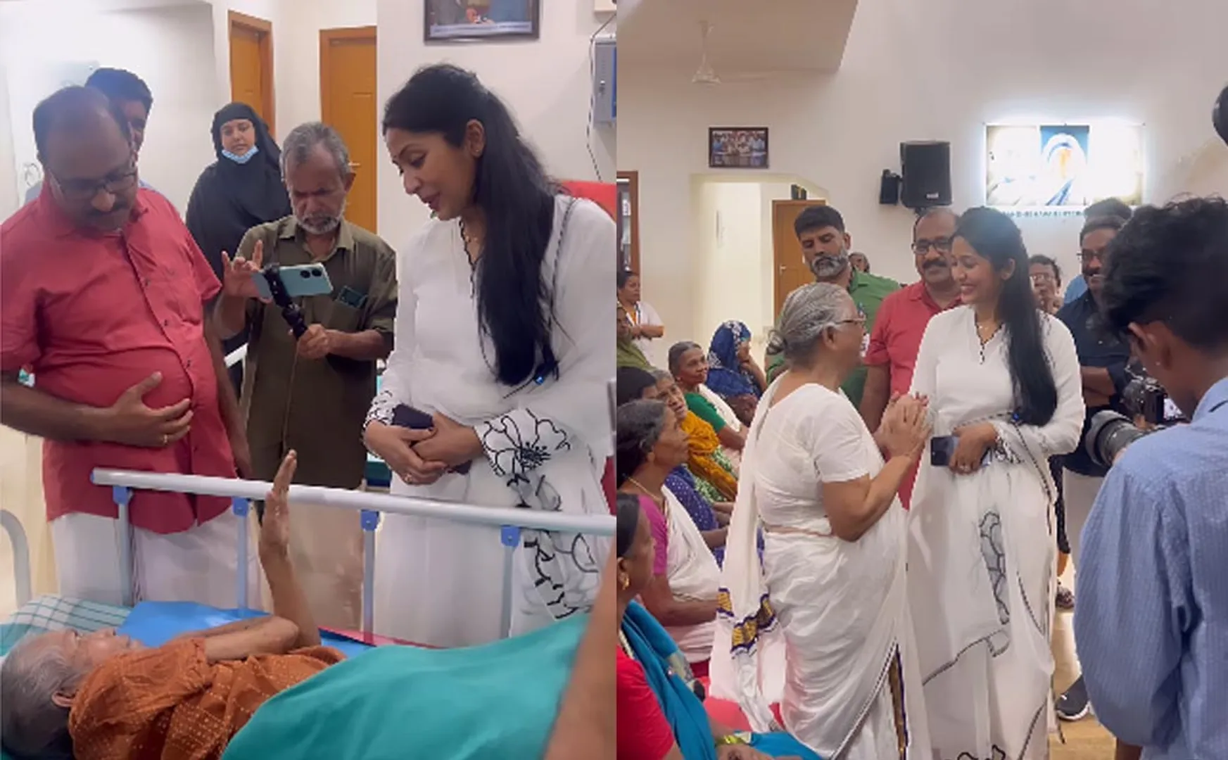navya nair helped charity people with his saree sold