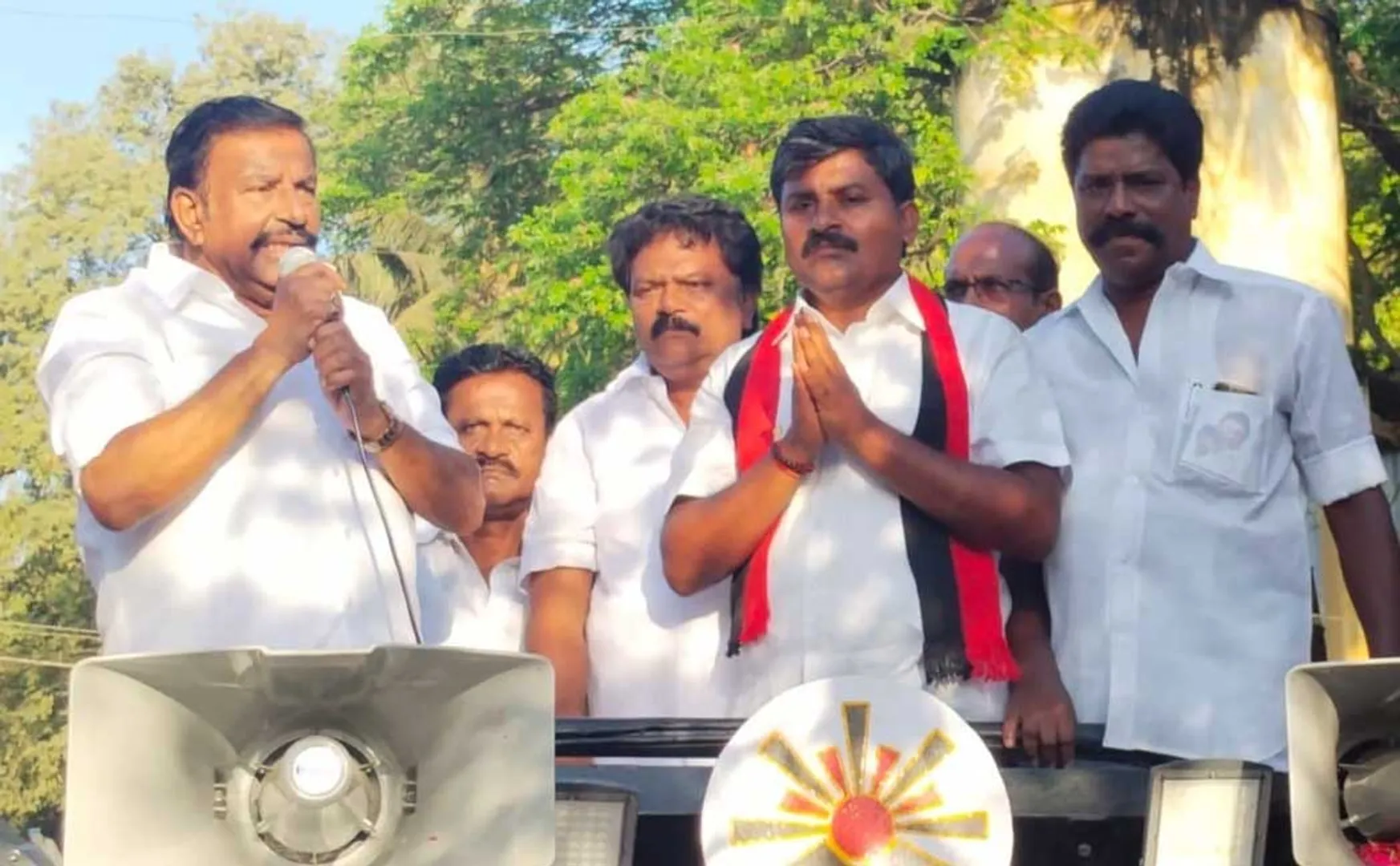 Minister K.N. Nehru says All projects have been completed during DMK regime