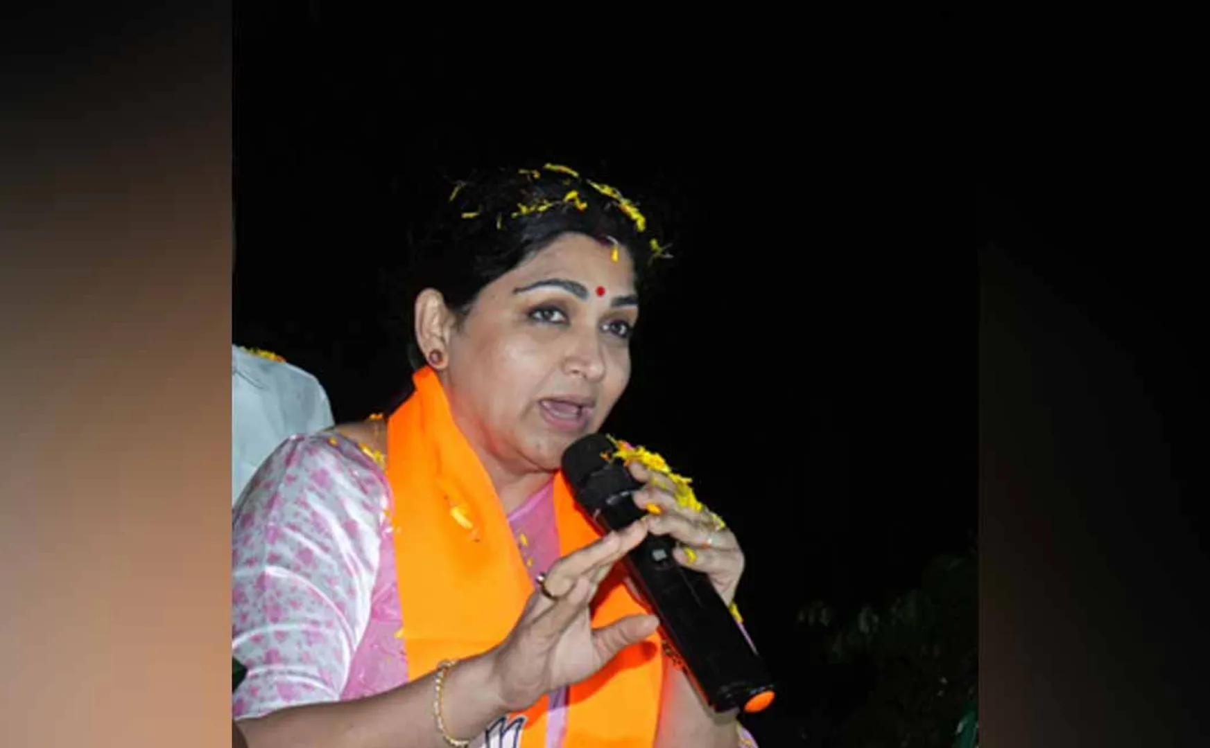 Khushbu withdrawal from election campaign
