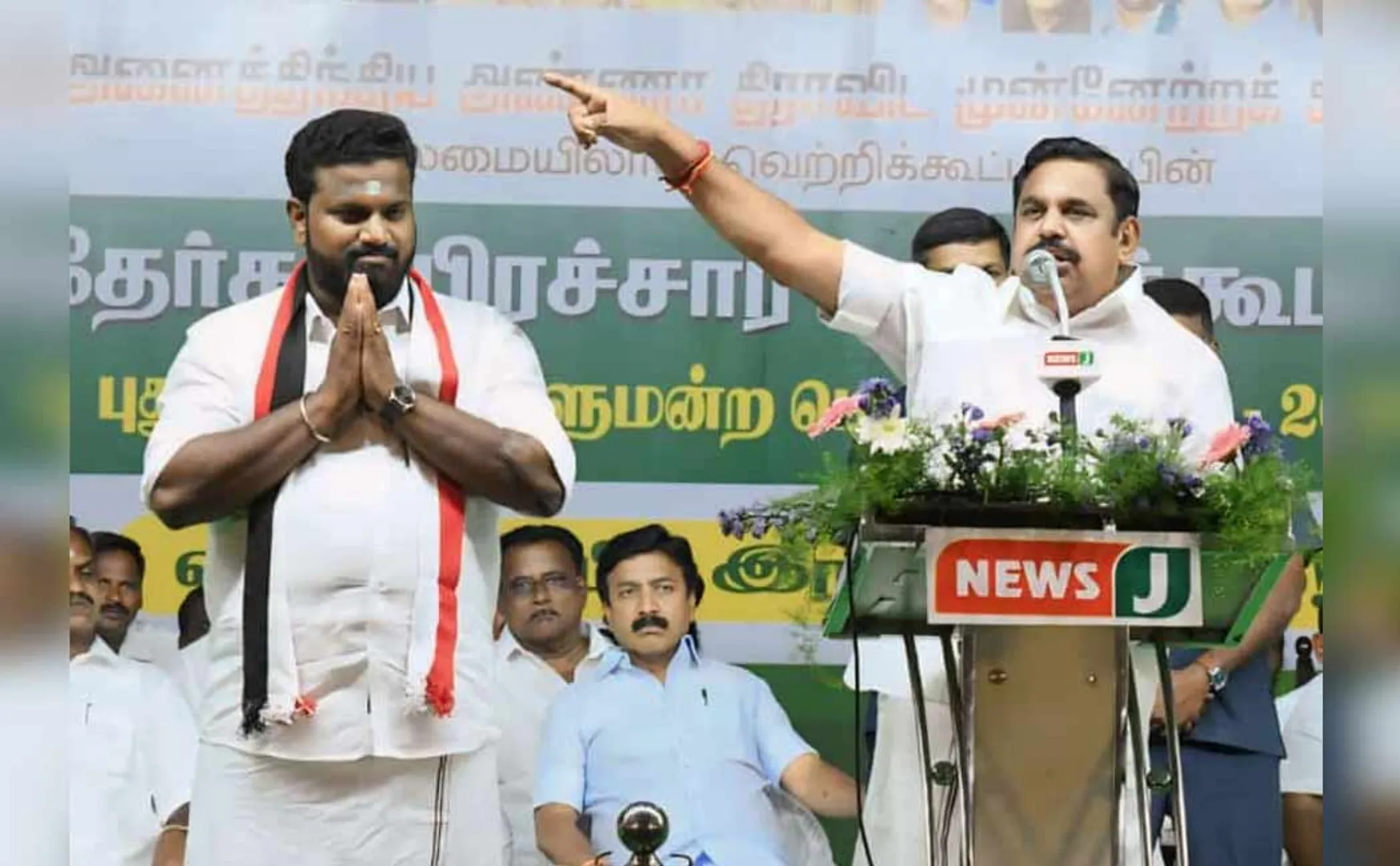  Puducherry candidate Tamilvendan who won Edappadi palanisami  trust