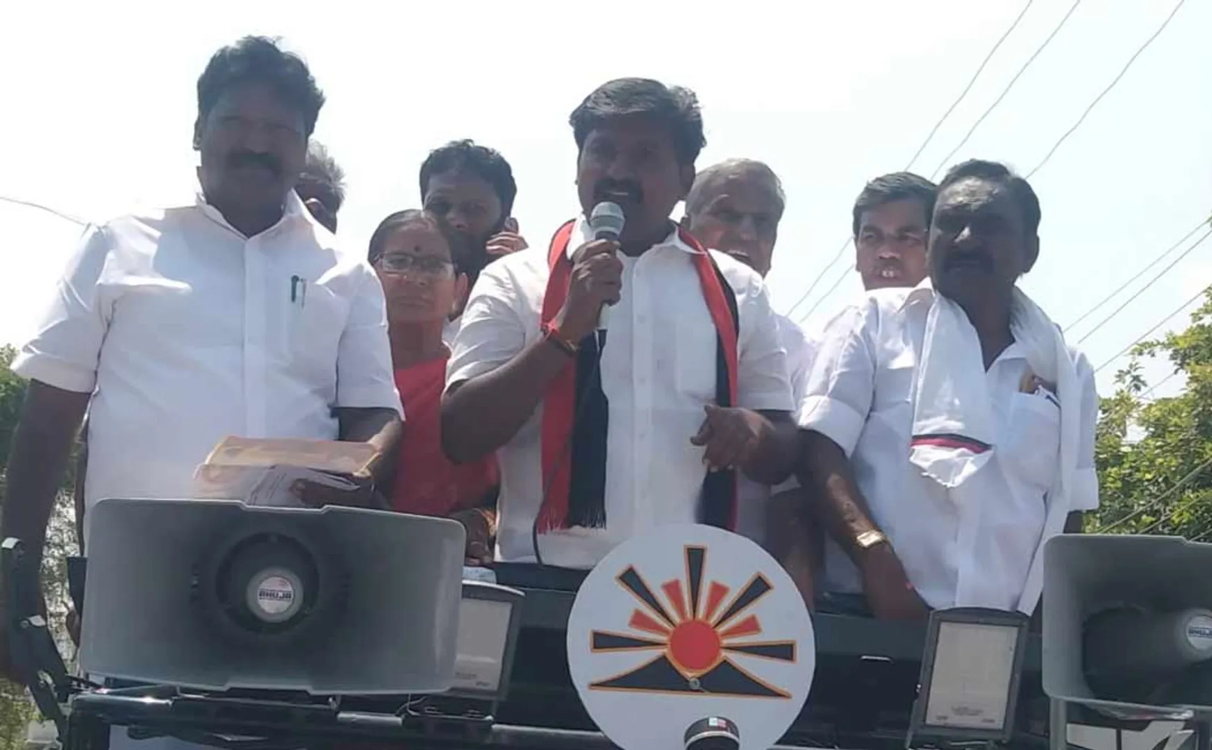 Perambalur Constituency candidate Arun Nehru Campaign Criticizing BJP