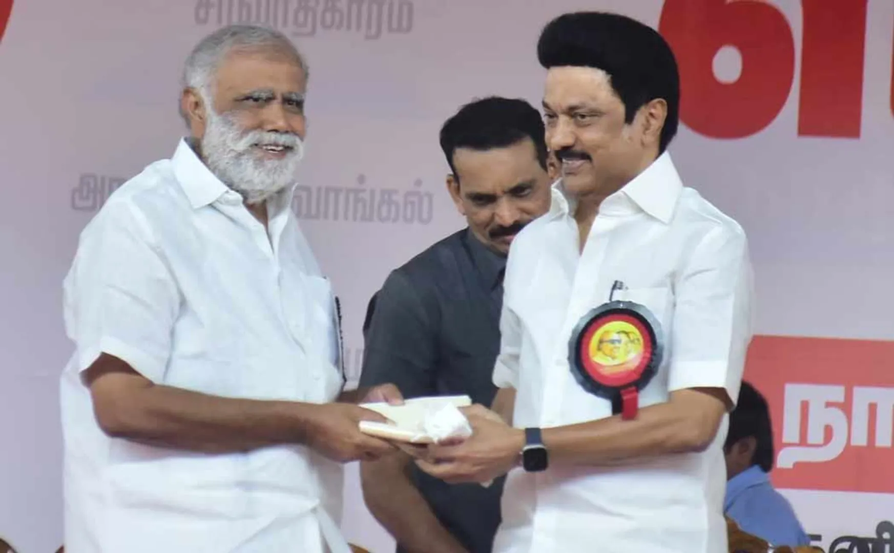  CM Stalin said I. Periyasamy will make both the candidates win  