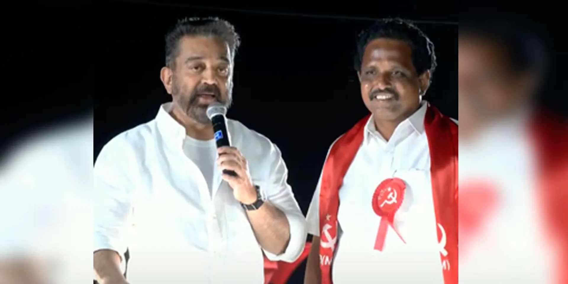Kamal Haasan campaign in madurai  
