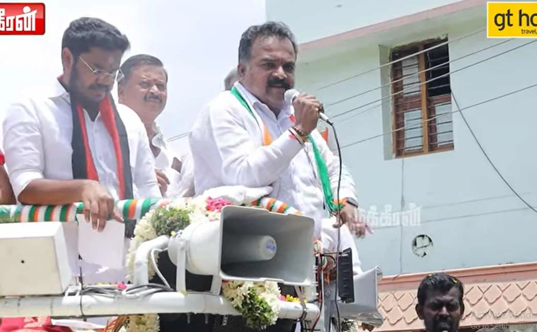 Manikam Tagore campaigned in virudhunagar