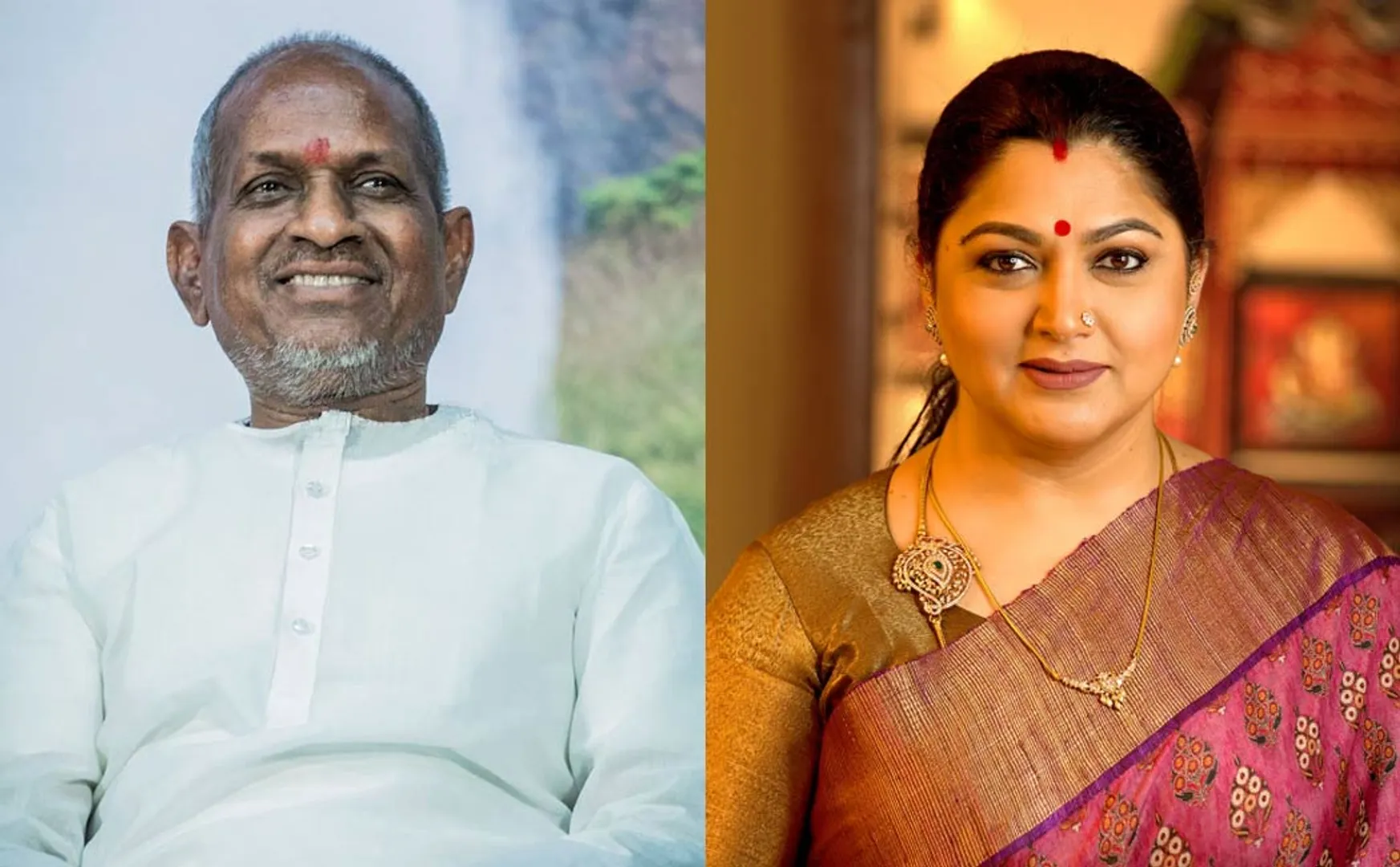 kushboo about ilaiyaraaja