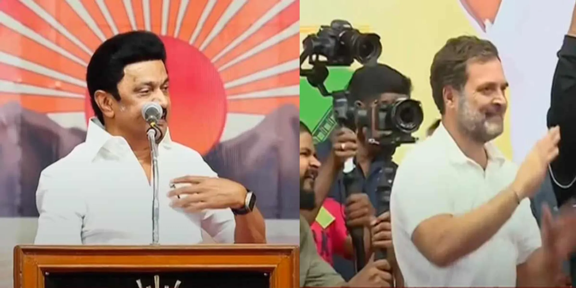 "Rahul Gandhi come... bring a new India..."- Chief Minister M.K.Stal's speech