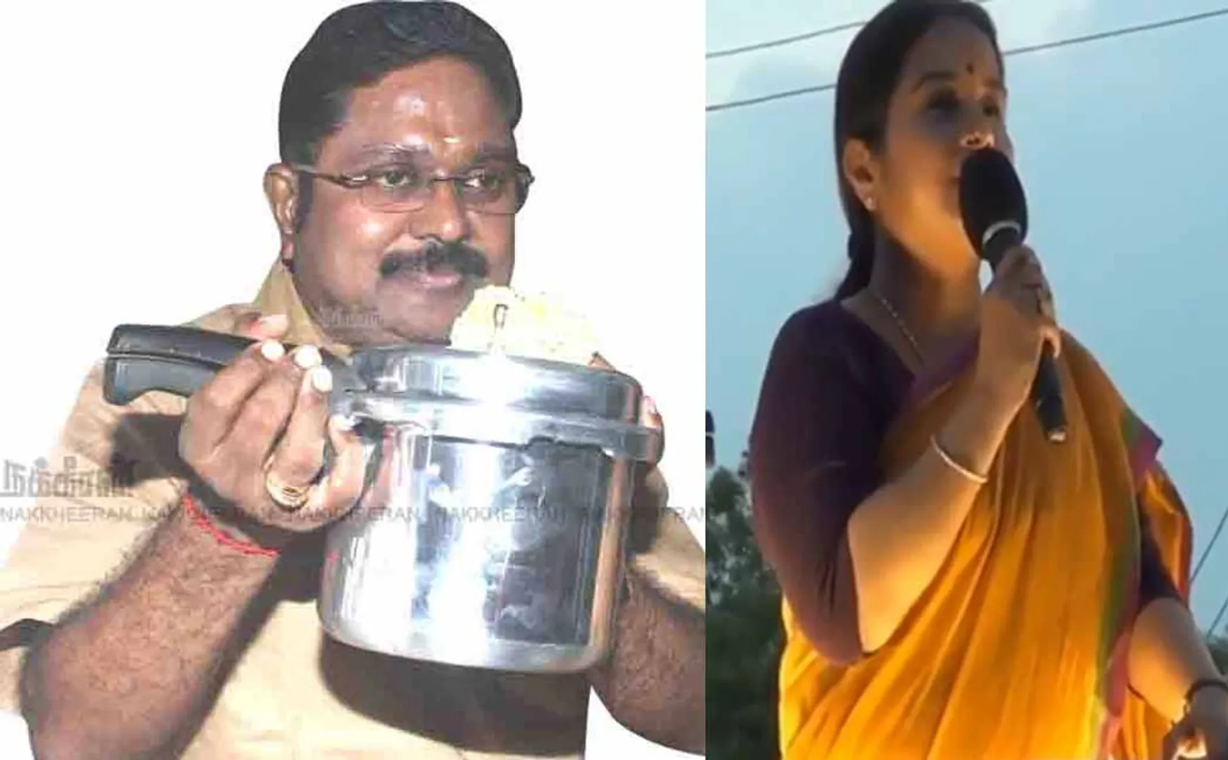His face is chubby like a cooker tTV Dhinakaran's wife's speech