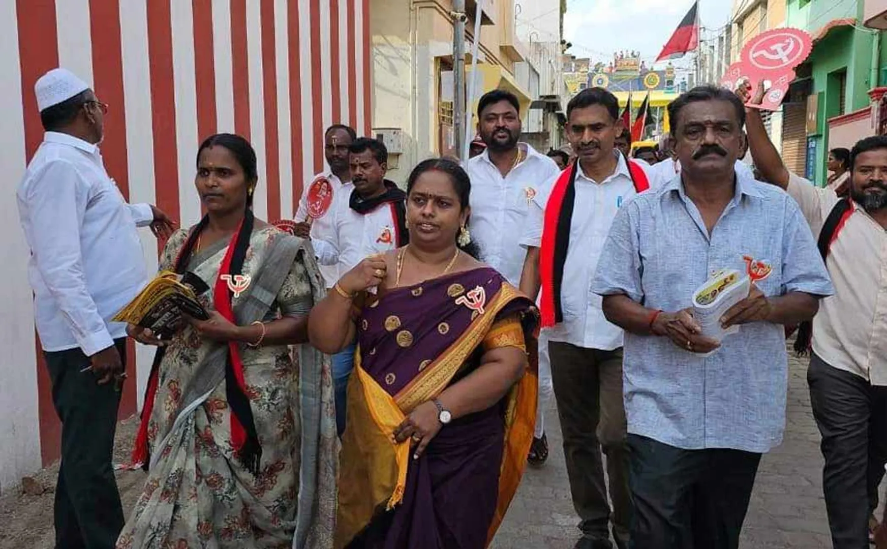 dmk who voted street by street for the cpm