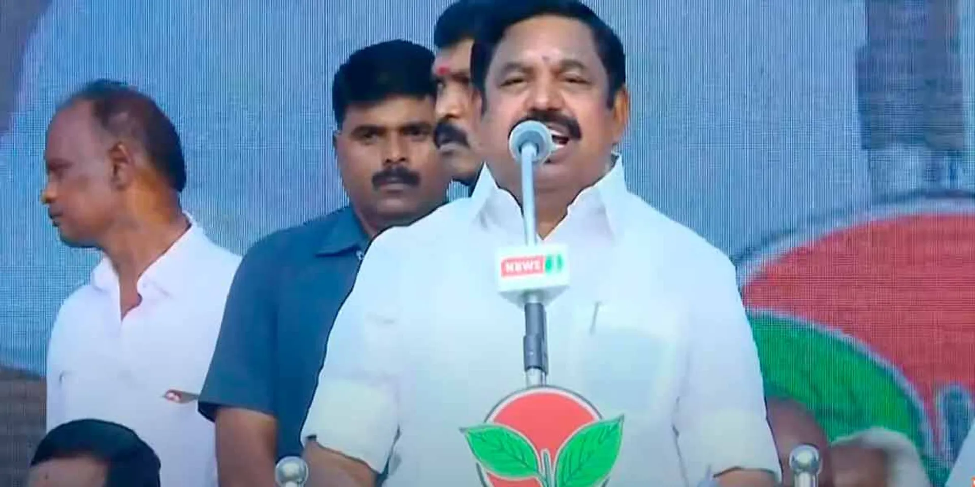  'Cut the ribbon now because the government is going to go soon' - Edappadi Palaniswami's speech