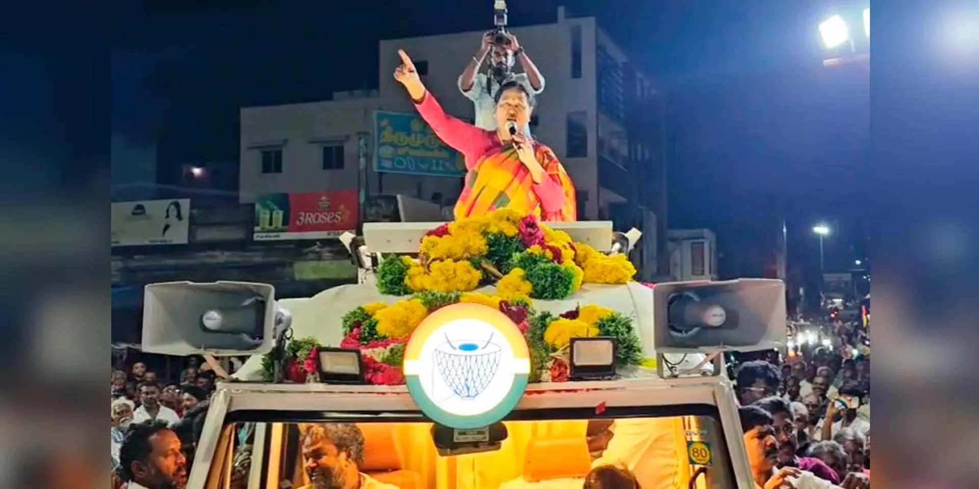 'He is not my child not your child' - Premalatha Vijayakanth speech