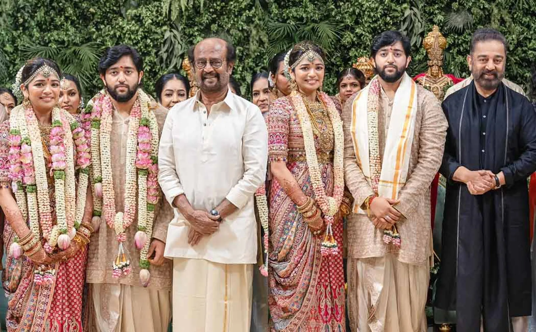 shankar daughter aishwarya marriage rajini, kamal wished