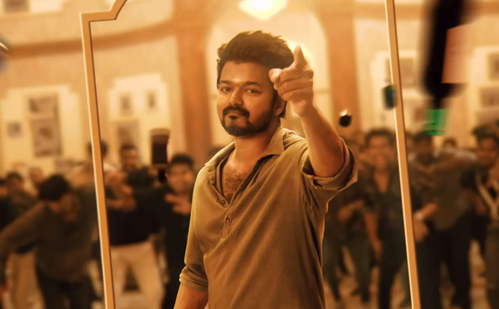 vijay the goat first single whistle podu trending in 1st at youtube 