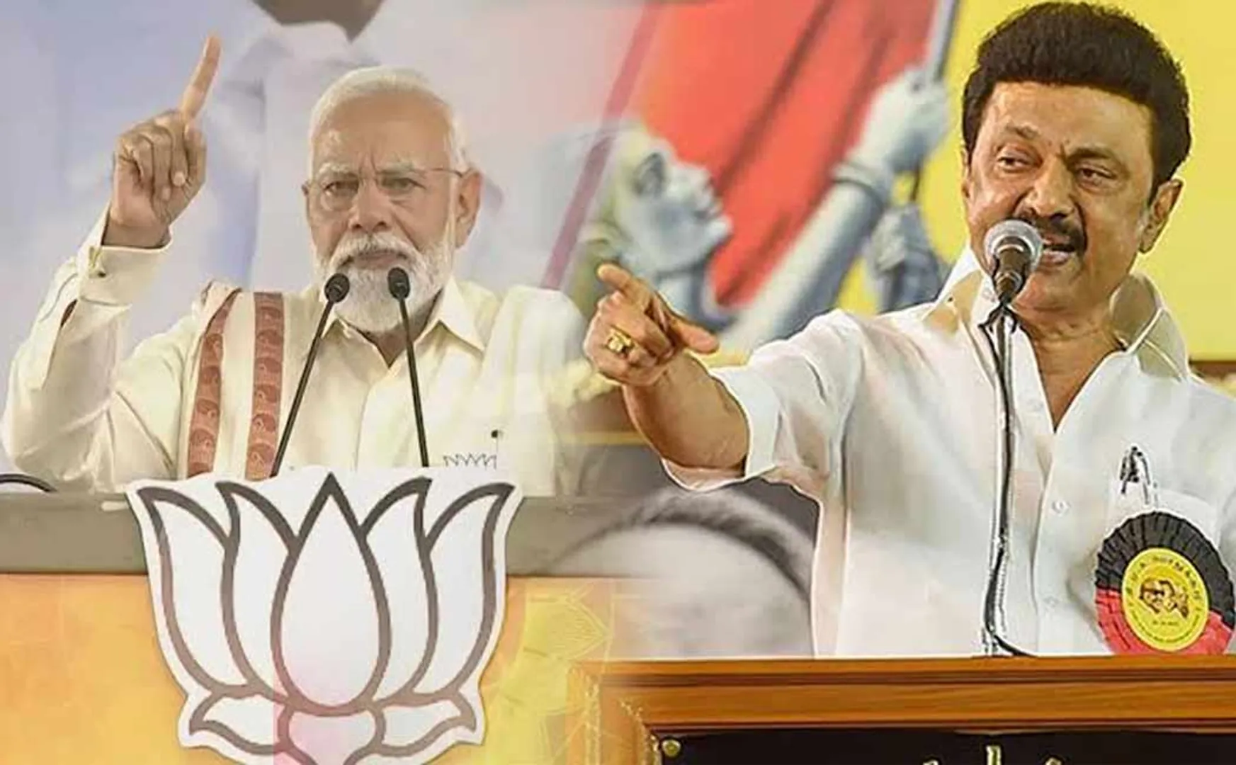 Stalin VS Modi is a hot parliament election field