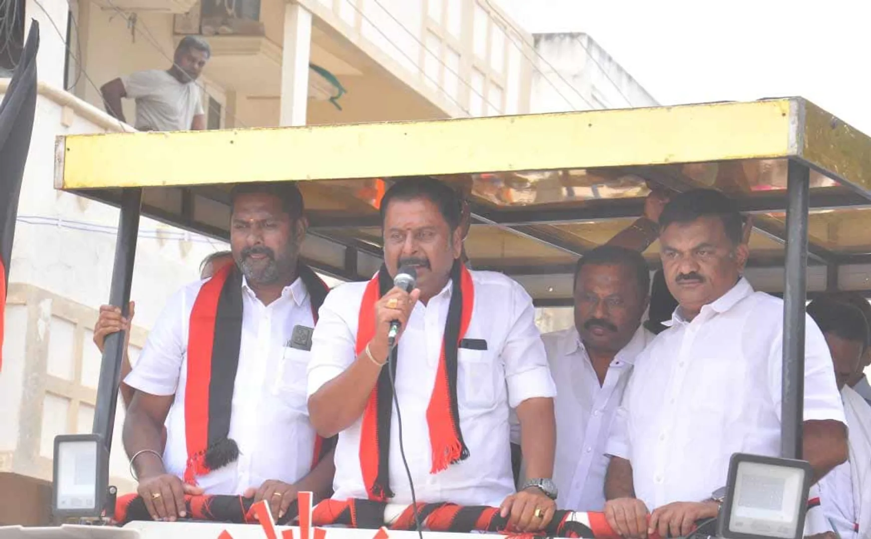 DMK candidate KE Prakash assured that weakened textile sector will be revived 