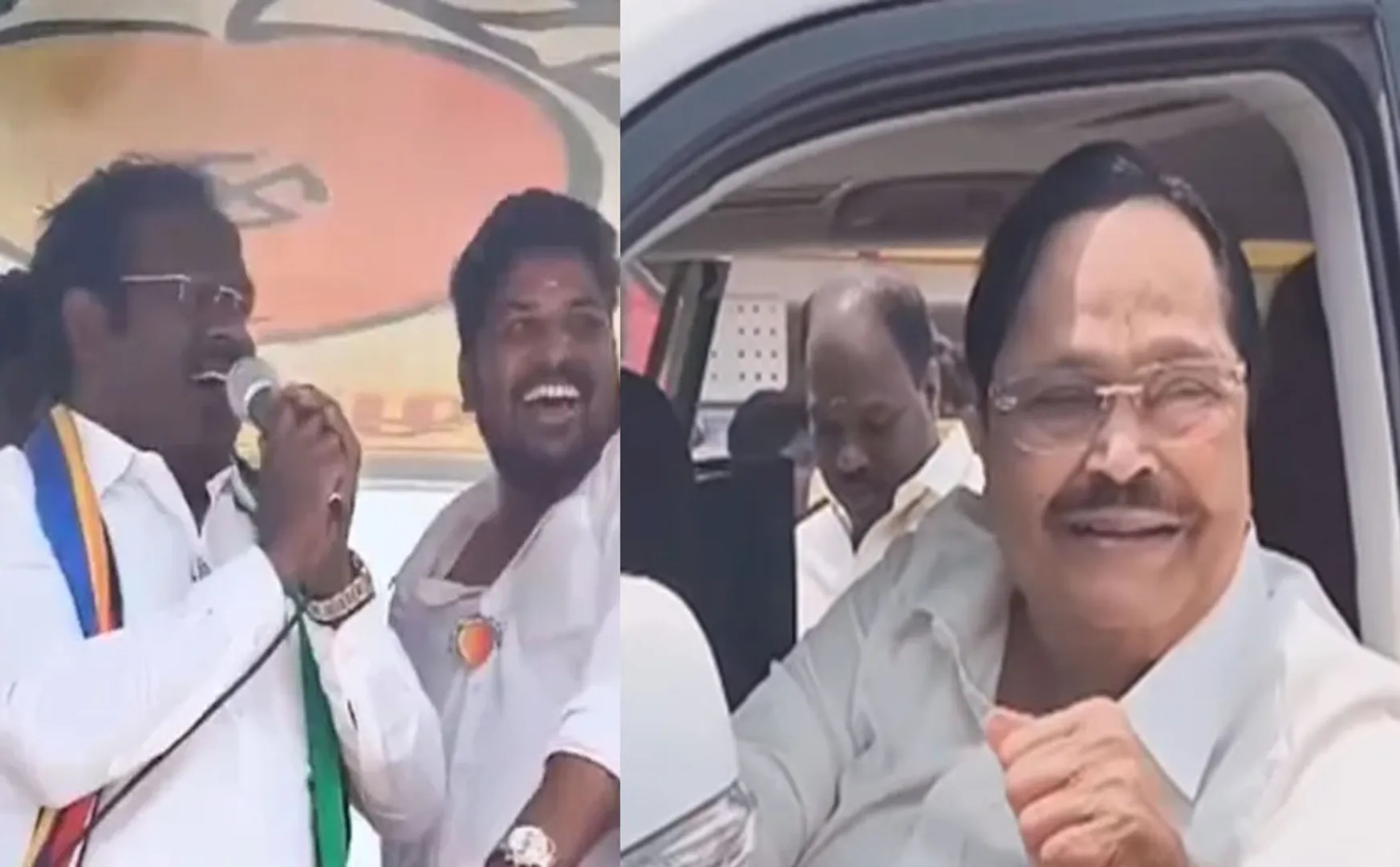 Minister Durai Murugan who made a sudden entry in the BMC lobbying 