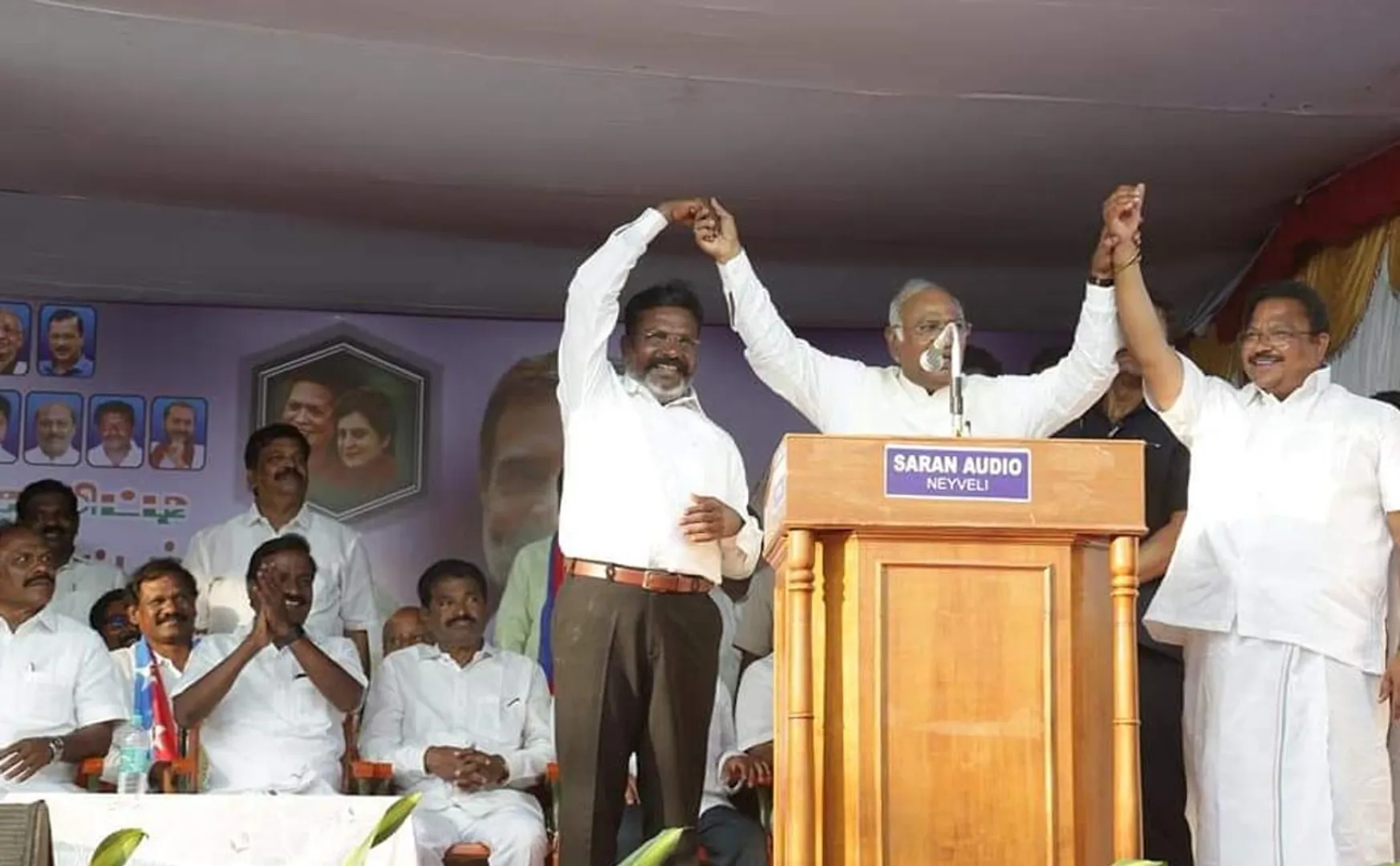 “ Mallikarjun Kharge speech Only a DMK government can deliver sustainable development in Tamil Nadu