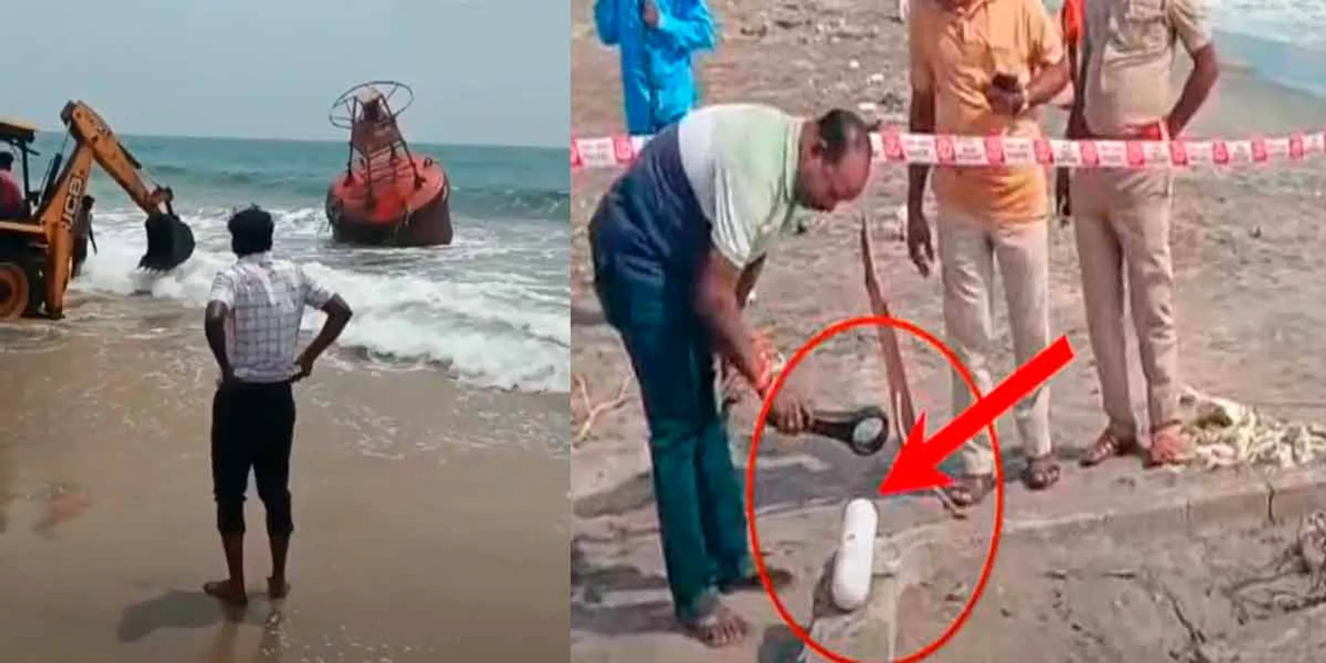 Mysterious objects that suddenly wash ashore; A fishing village in shock