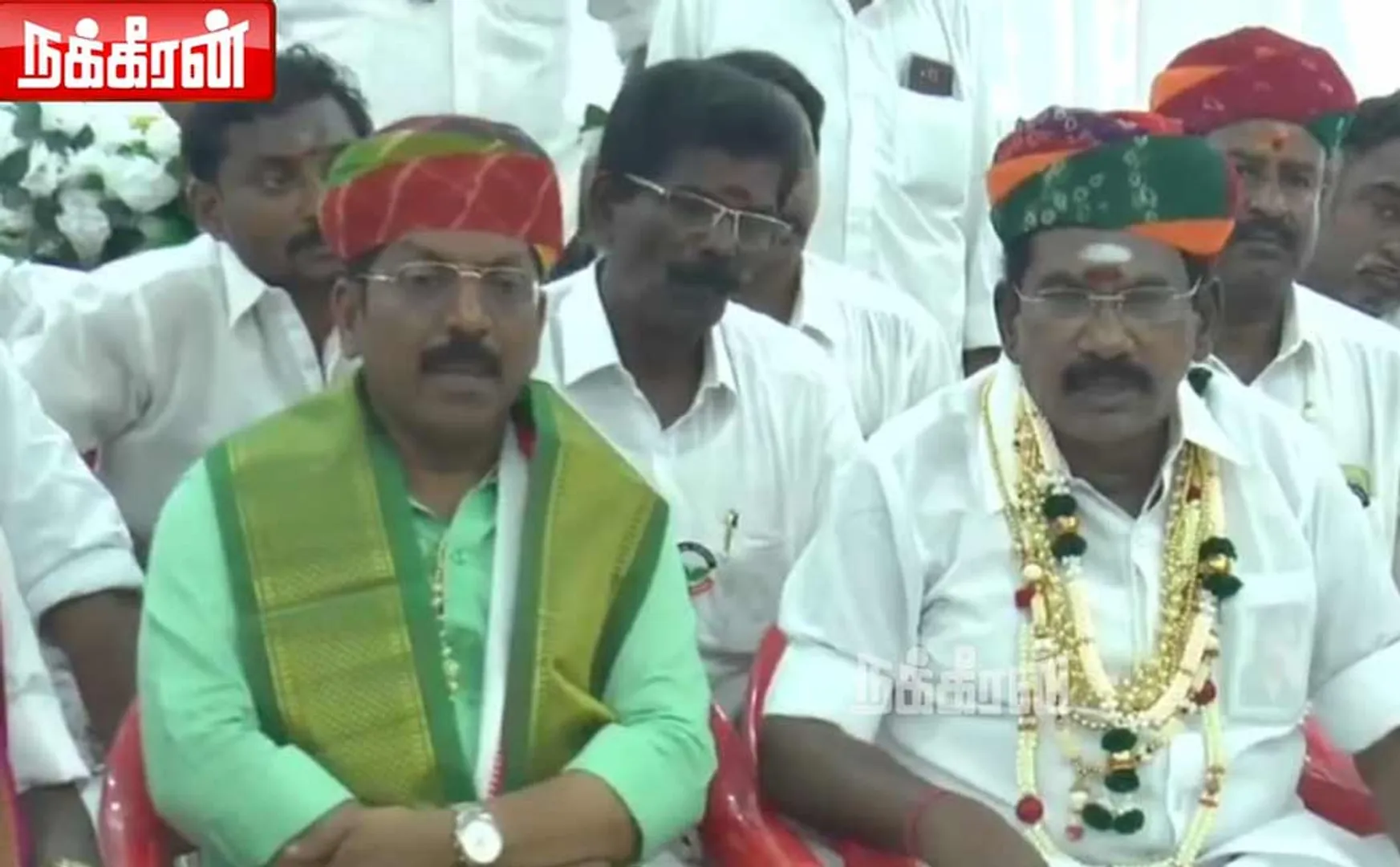 Sellur Raju supporting candidate Saravanan and critcizing amitshah