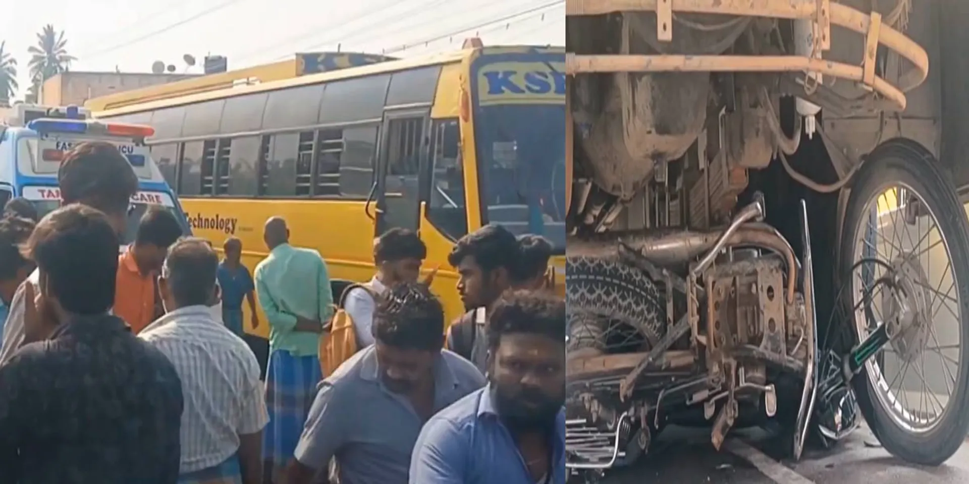 6-year-old boy lost their live in private college bus crash