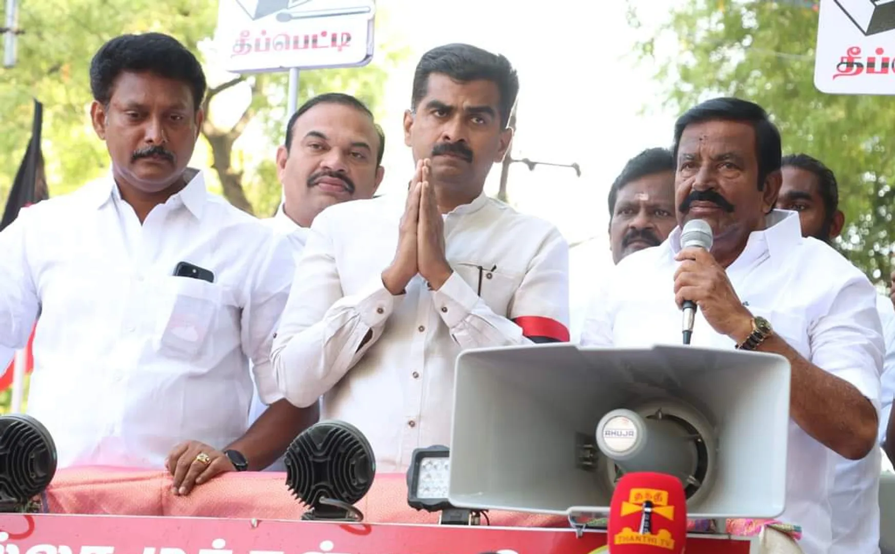 Ministers are actively gain for votes by supporting MDMK candidate Durai Vaiko